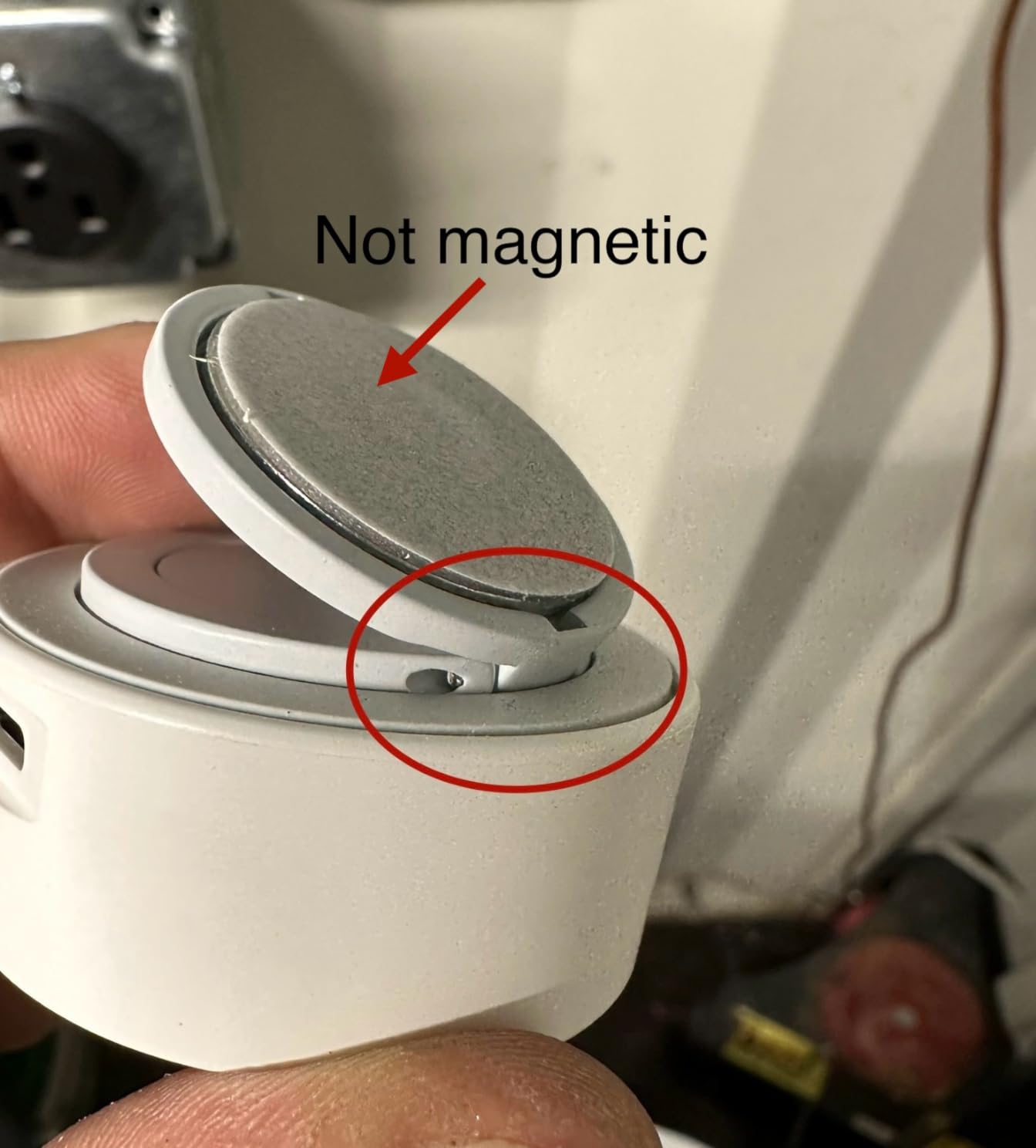Human Presence Sensor ES1, Smart Motion Sensor with 24G mmWave Radar, Occupancy Sensor Requires Tuya Zigbee Hub for Home Security and Automation, Compatible with Alexa, Smart Life, Z2MQTT, ZHA customer photo 2