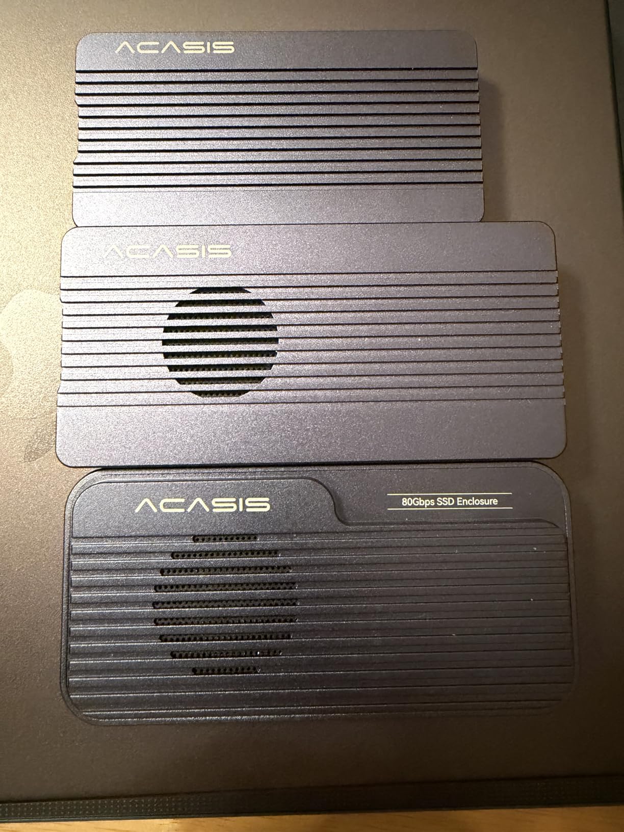 ACASIS 40Gbps M.2 NVMe SSD Enclosure with Cooling Fan | M.2 Enclosure Compatible with TB5/4/3USB4/USB3.2/3.1/3.0/2.0, TBU 405 Pro for M1 M2 Pro/Max Support 2280/2260/2242/2230 customer photo 1