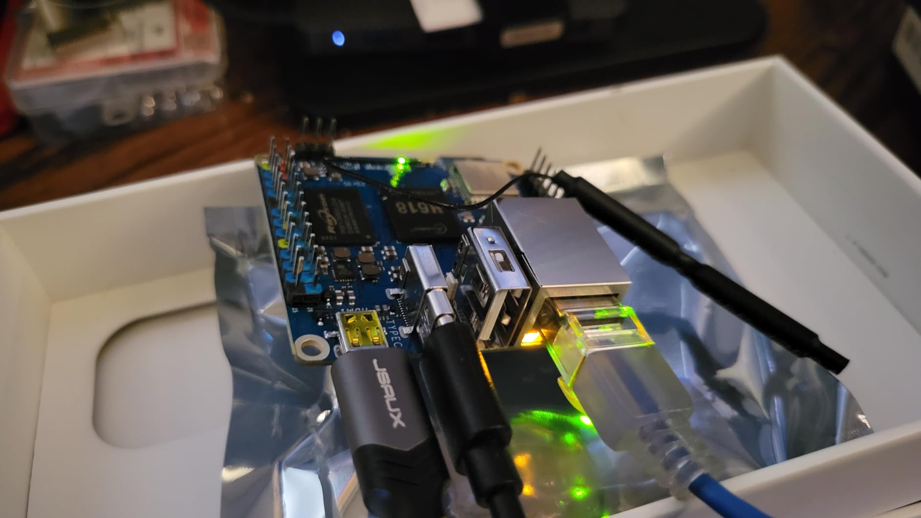 Orange Pi Zero 3 4GB Allwinner H618 LPDDR4 Quad Core 64 Bit Single Board Computer customer photo 1