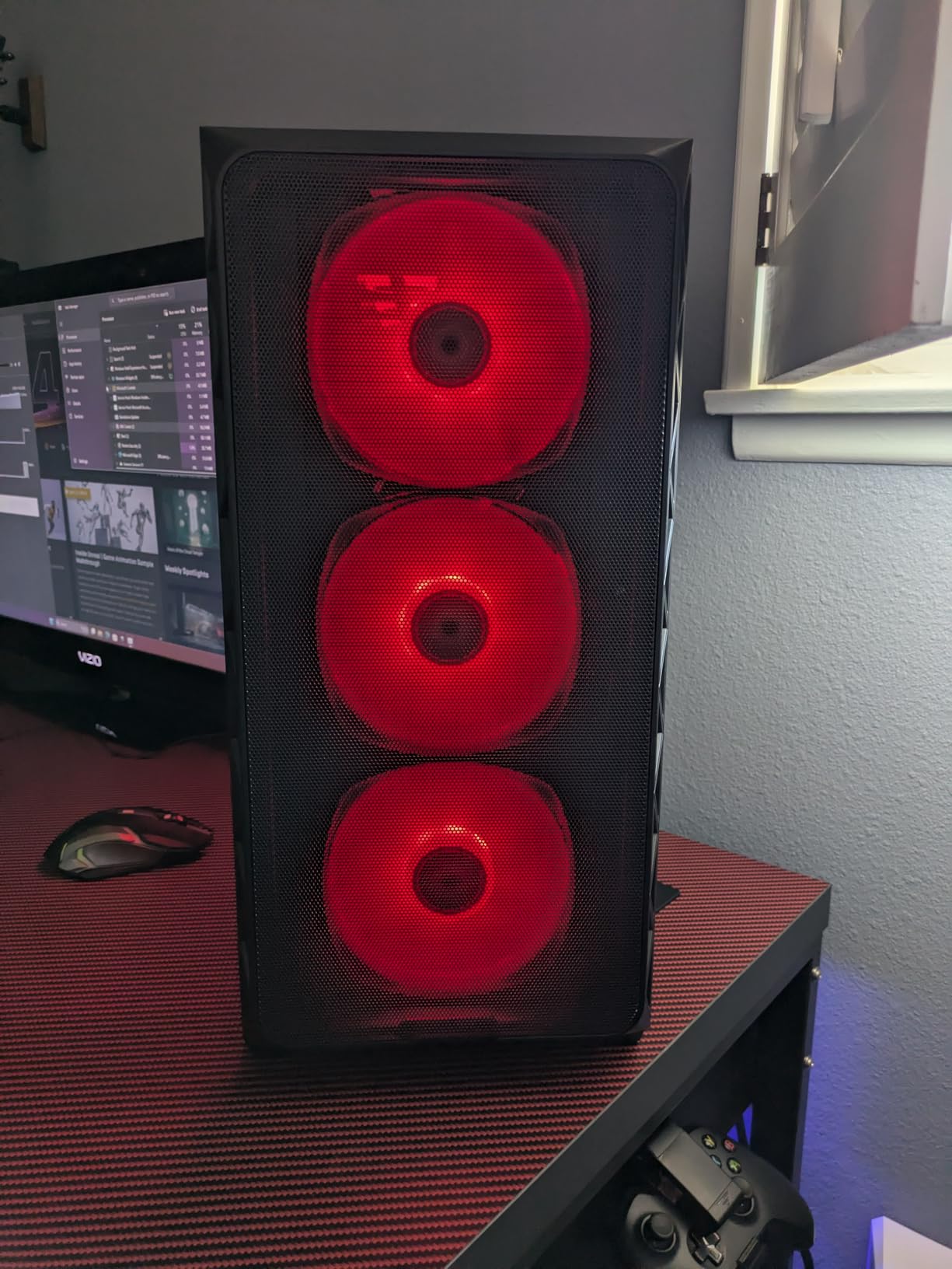 MONTECH AIR 903 MAX High Airflow E-ATX PC Case, 4x140mm PWM Fans, Black customer photo 1