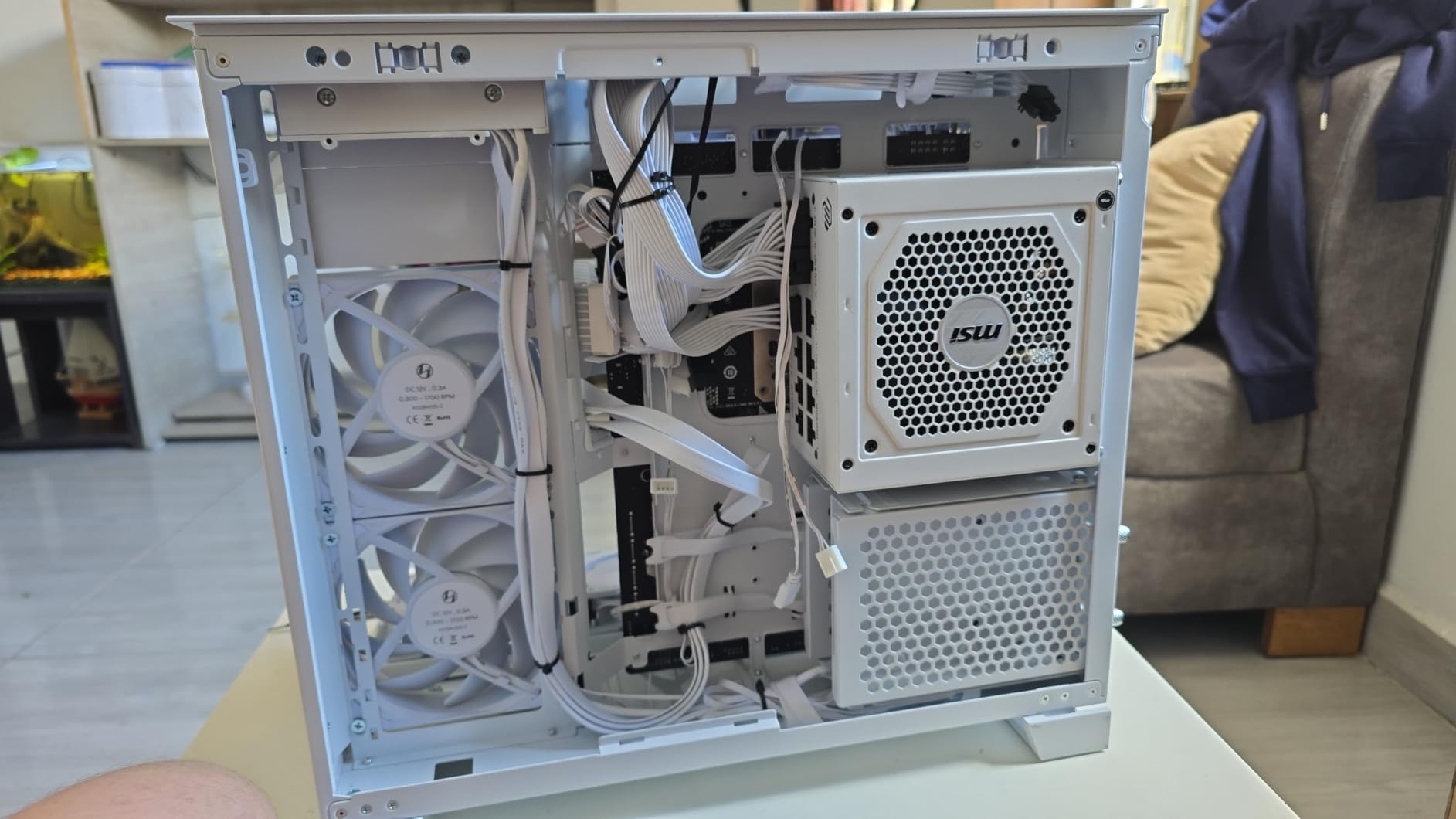 MSI MAG A850GL PCIE5, Fully Modular Compact Gaming 850W Power Supply, 80+ Gold, ATX 3.1 & PCIe 5.1 Ready, Native Dual-Color 12V-2x6 Cable, 10 Year Warranty customer photo 2