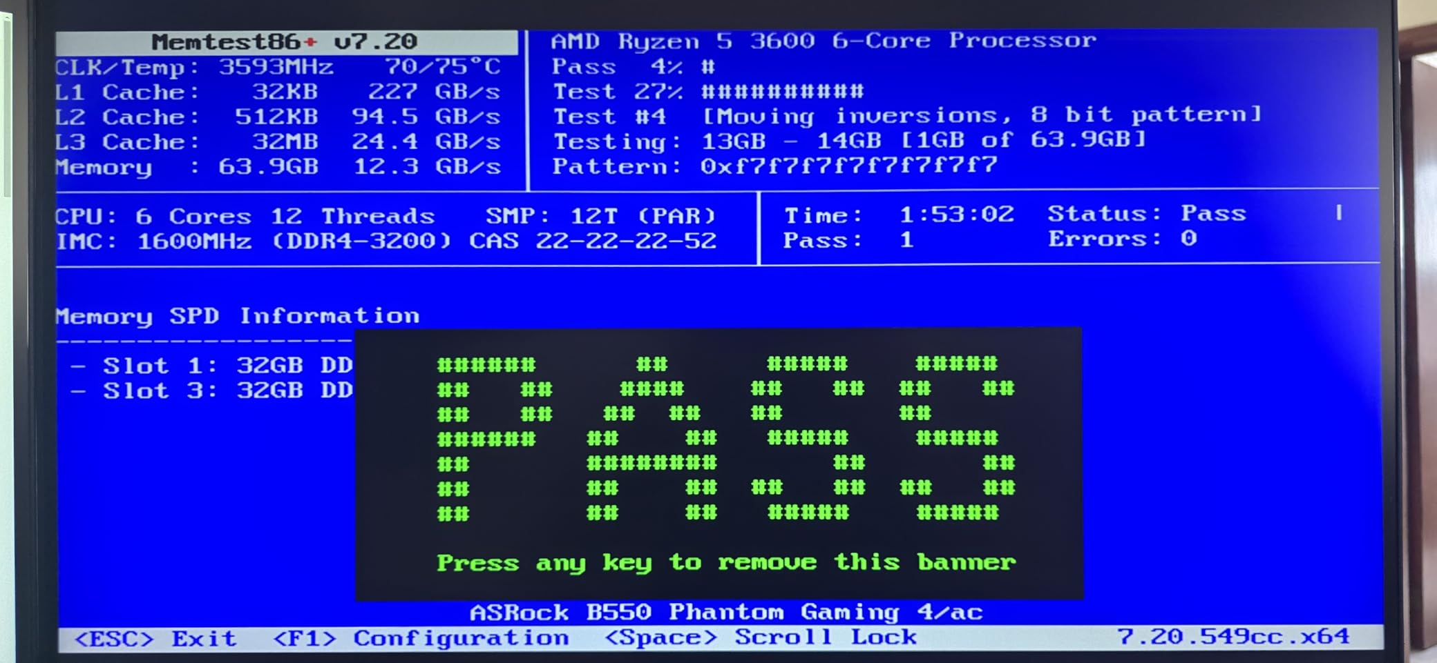 OWC 64GB (2x32GB) DDR4 3200MHz ECC UDIMM 288-pin Memory RAM | PC4-25600, ECC Unbuffered, 2Rx8, 1.2V, CL22 customer photo 2
