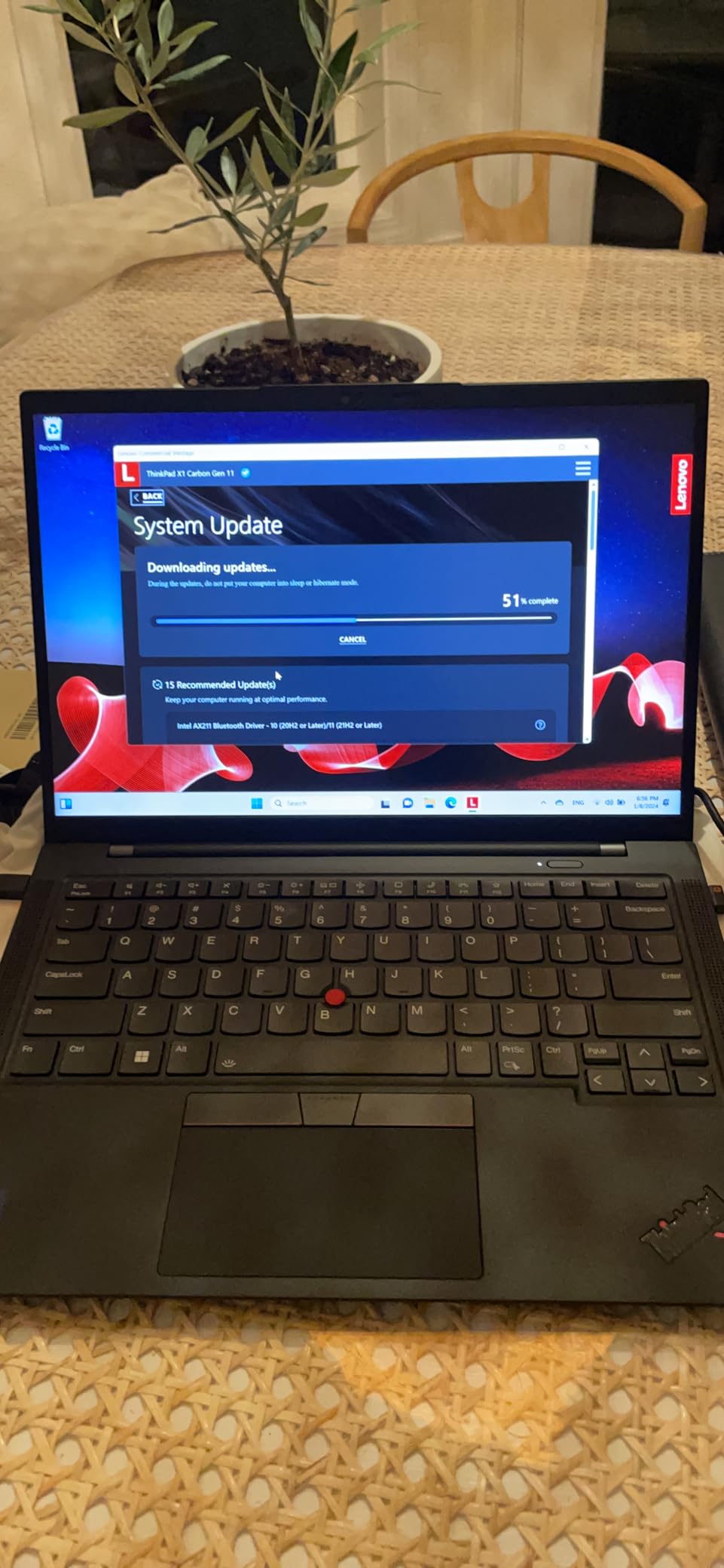 Gen 11 ThinkPad X1 Carbon Laptop with Intel Core i7-1365U vPro Processor, 14