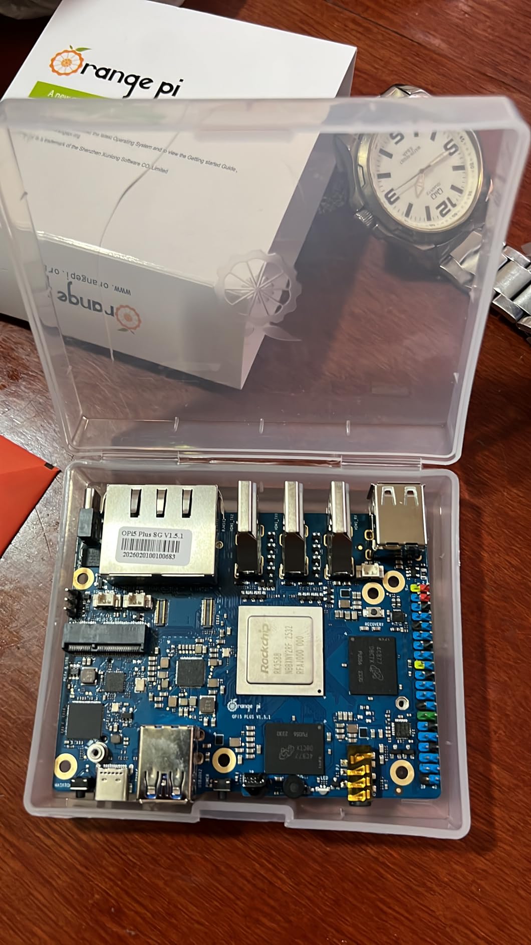 Orange Pi 5 Plus 8GB LPDDR4/4x Rockchip RK3588 8-Core 64-Bit Single Board Computer customer photo 2
