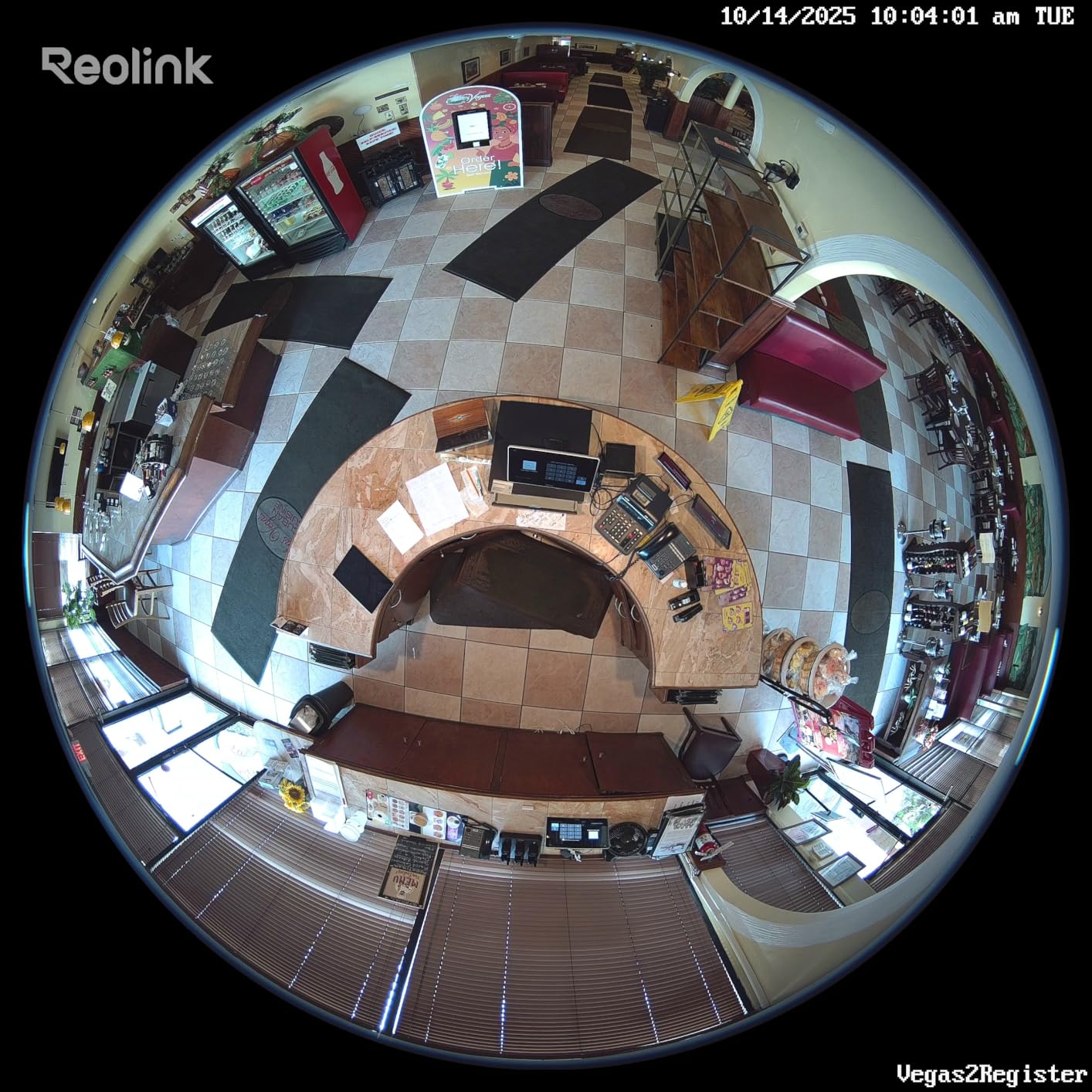 REOLINK PoE Fisheye Camera FE-P(White), 6MP 360° Multiple Panoramic Views | Smart Human Detection, Two Way Talk, Ceiling/Wall/Desk Mount, Display for Home Office Security Surveillance customer photo 1