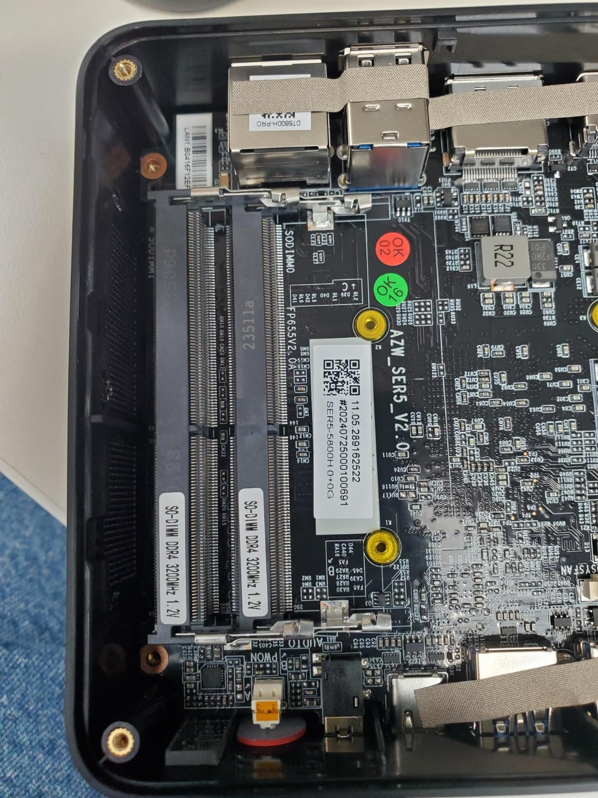 SER5 MAX Mini PC,AMD Ryzen 7 7735U(8C/16T,up to 4.75GHz),Mini Computer 16GB LPDDR5 RAM 500GB M.2 SSD Graphics 12core 2200 MHz Wifi6/BT5.4/HDMI+DP+Type-C,Support Triple-Screen Display/2.5G LAN customer photo 2