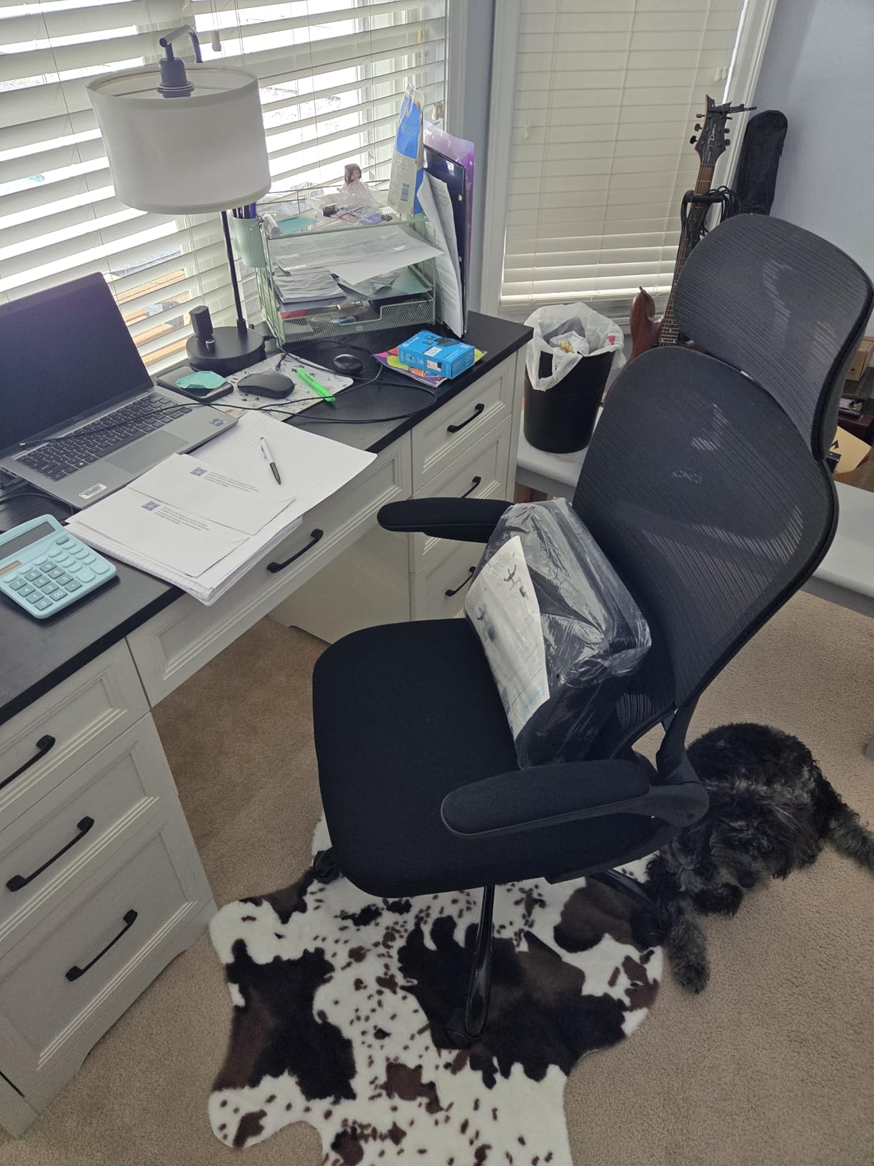TRALT Office Chair Ergonomic Desk Chair - Gaming Chair with Lumbar Support | 330 LBS Home Office Desk Chairs with Headrest, Reading Chair with Flip-up Armrests, Comfortable Computer Chairs (1, Black) customer photo 1