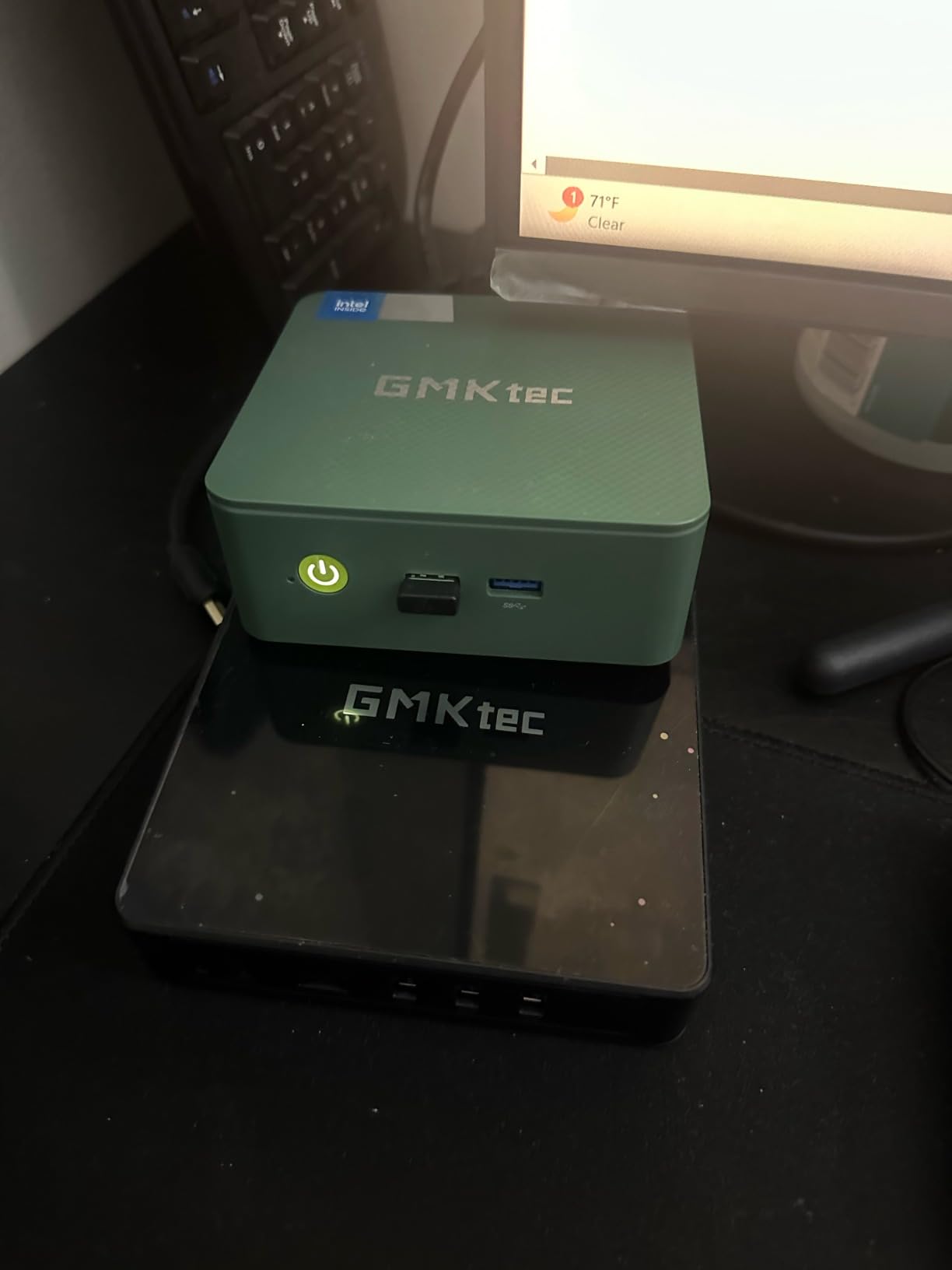 GMKtec Mini PC, G11 AMD Ryzen Embedded R2514 (Beats 4300U/N150), 16GB DDR4 RAM 512GB PCIe M.2 SSD, Business Office Personal Desktop Computer Dual NIC 2.5GbE USB-C HDMI Triple Display customer photo 2