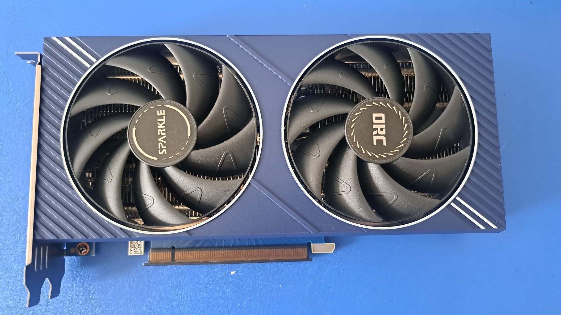 Sparkle Intel Arc A580 ORC OC Edition, 8GB GDDR6, ThermalSync, Torn Cooling, Axial Fan, Metal Backplate, SA580C-8GOC customer photo 2
