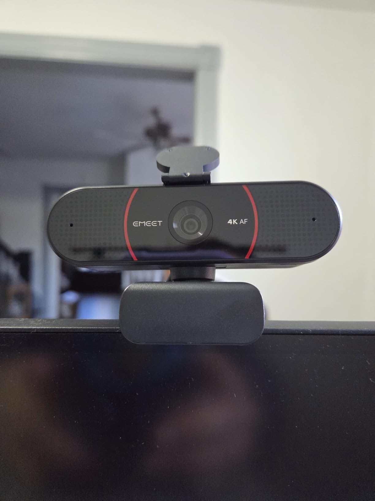 EMEET C960 4K Webcam for PC, PDAF Auto Focus, Dual Omni Mics, 73° FOV | Auto Light Correction, USB-A, Plug&Play, Web cam 4K with Privacy Cover, Webcam 4K Works for Zoom/Teams/Google Meet, Laptop/PC customer photo 2