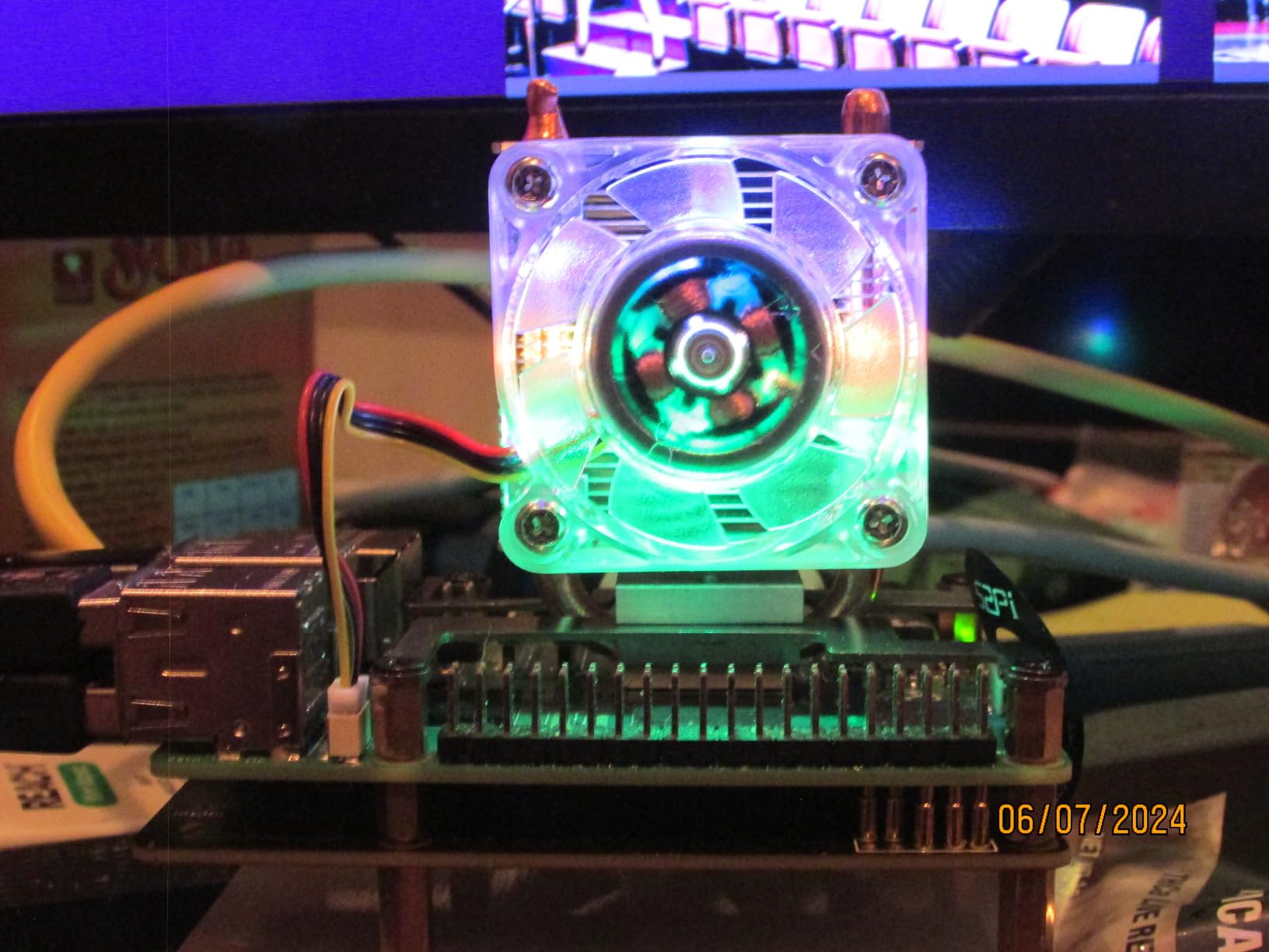 GeeekPi ICE Tower Cooler for Raspberry Pi 5, with Aluminum Heatsink and Cooling Fan customer photo 1