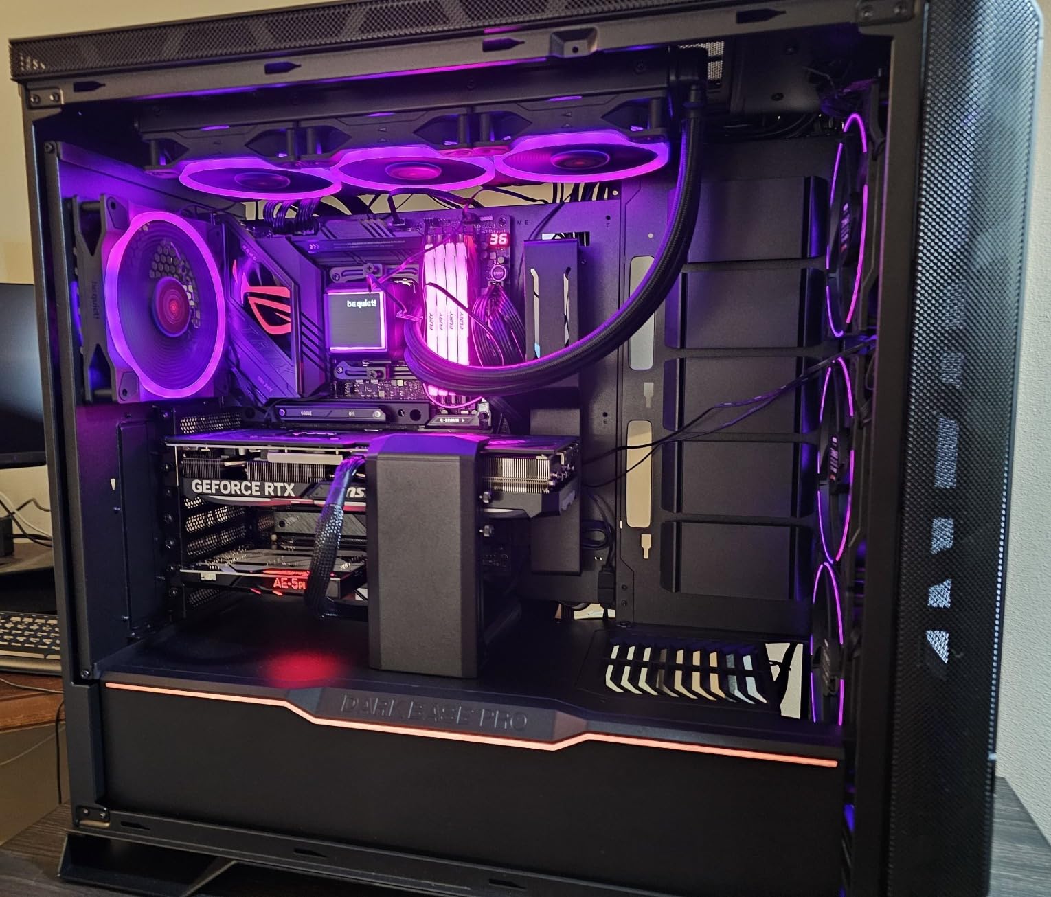ASUS ROG Strix Z790-E Gaming WiFi II LGA 1700 (Intel 14th & 13th & 12th Gen) ATX gaming motherboard (DDR5, PCIe 5.0, 2.5 Gb LAN, 5X M.2 slots, PCIe 5.0 x16, WiFi 7, front-panel connector with PD 3.0 up to 30W) customer photo 1