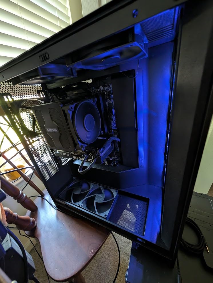 be quiet! Dark Rock Pro 5 CPU Cooler, Silent Cooling, High Airflow | 7 high-Performance Copper Heat Pipes, 2x FDB PWM Fans, For Overclocking PC Systems, 2 Mode Speed Switch, With Thermal Grease customer photo 2