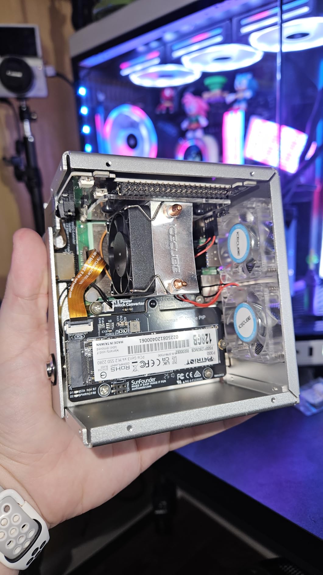 Raspberry Pi 5 8GB Single Board Computer customer photo 1