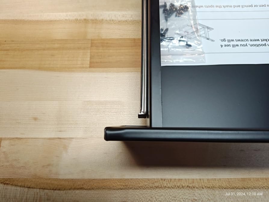 Large 23.6 Inch Under Desk Drawer Slide Out, Pencil Drawer, Undermount Desk Drawer, Under Counter Pull Out Drawer customer photo 2