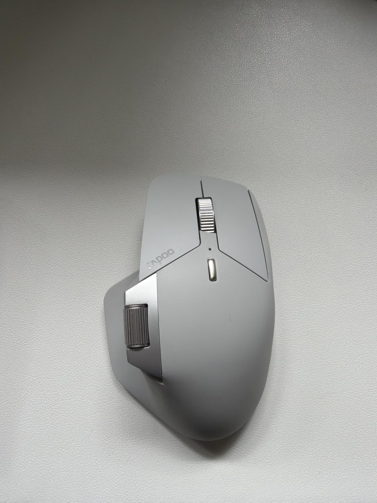 Rapoo MT760 Multi-Device Wireless Mouse, Bluetooth 5.0 and 2.4G Multi-Mode Connection, Up to 4 Devices, 11 Programmable Buttons, 4K DPI, 90 Days Battery Life, PC, Matte Black customer photo 1