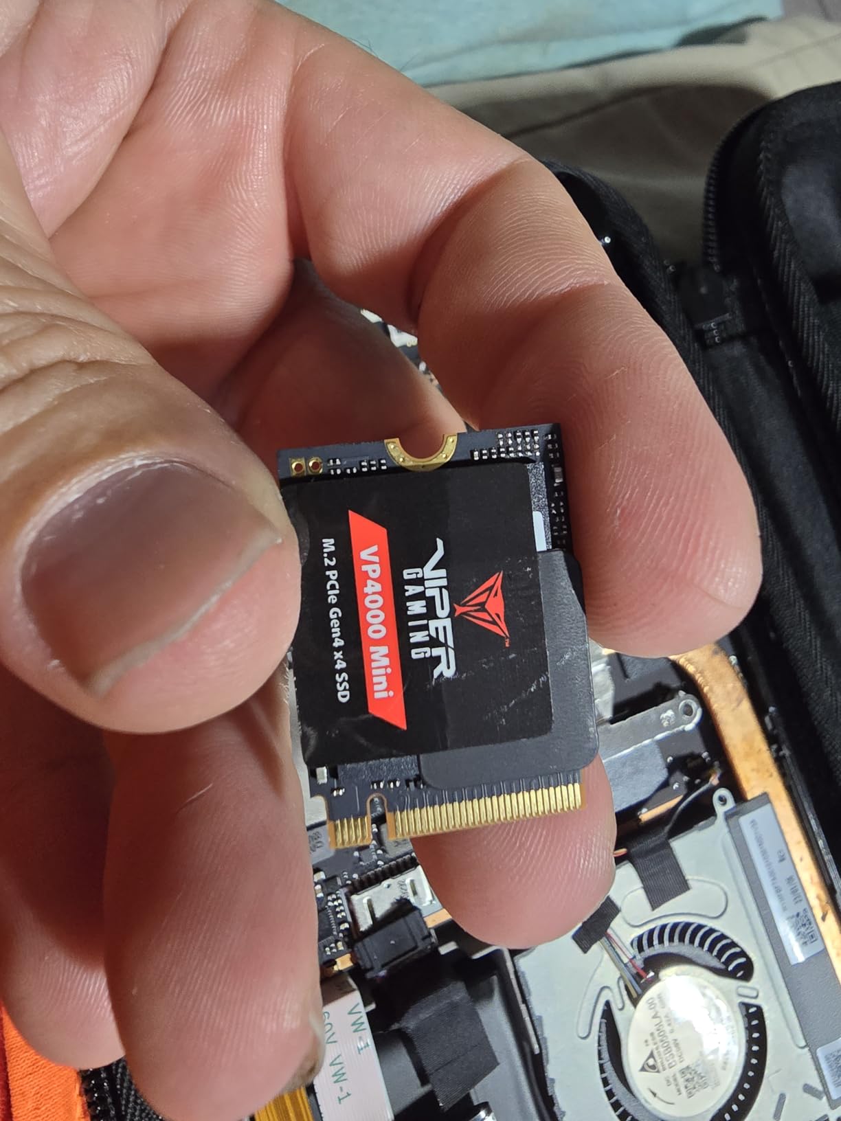 Patriot Viper VP4000 Mini 1TB PCIe Gen4 x4 M.2 2230 SSD | Form factor: M.2 2230; Interface: PCIe Gen4 x4. customer photo 2