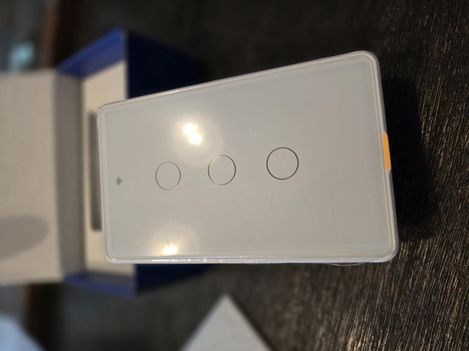 Zigbee Smart Touch Wall Light Switch, Requires ZigBee Hub, No Neutral Wire, No Capacitor, 3 Gang Single Live Wire Light Switch, Work with Alexa Google Assistant, Support Tuya Smart Life, White customer photo 2