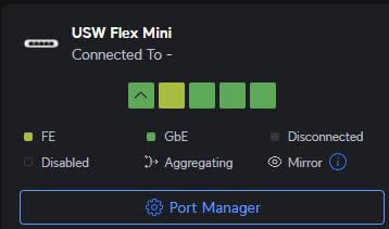 Ubiquiti UniFi Switch Flex 2.5G-5 (USW-Flex-2.5G-5) 5-Port 2.5G Managed Network Switch customer photo 1
