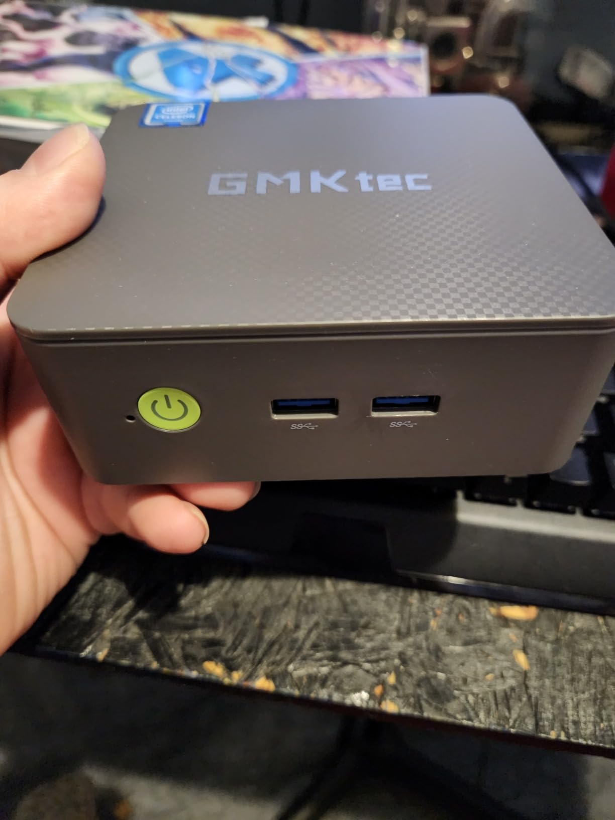 GMKtec Mini PC Intel Core i3-10110U Processor 8GB DDR4 256GB SSD | i226-V RJ45 Ethernet Desktop Computer 4K Dual/ 4X USB3.2/ WiFi 6 BT5.2/ Nucbox G3 Pro customer photo 2
