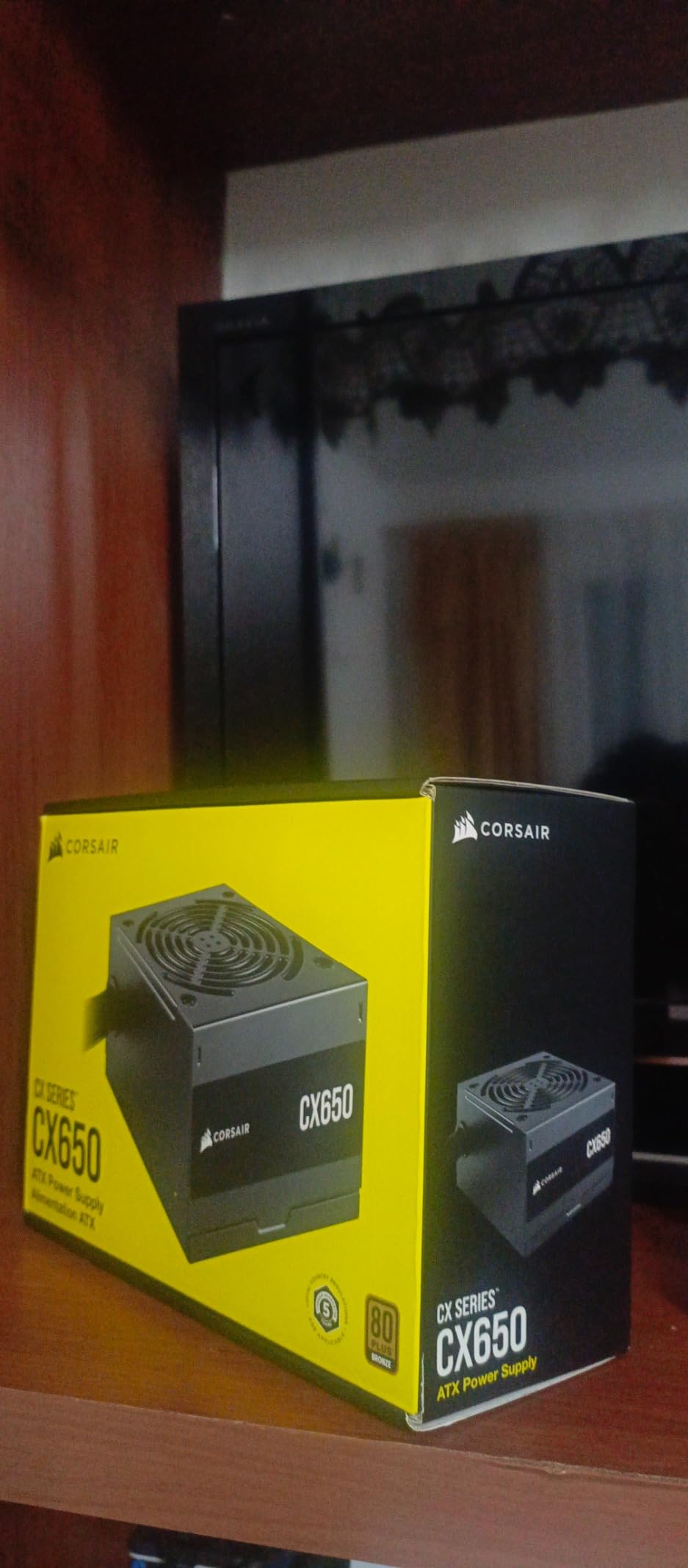 CORSAIR CX650 Small 650W Power Supply - Black | Low-Noise, Non-Modular, 80 PLUS Bronze, NA customer photo 2