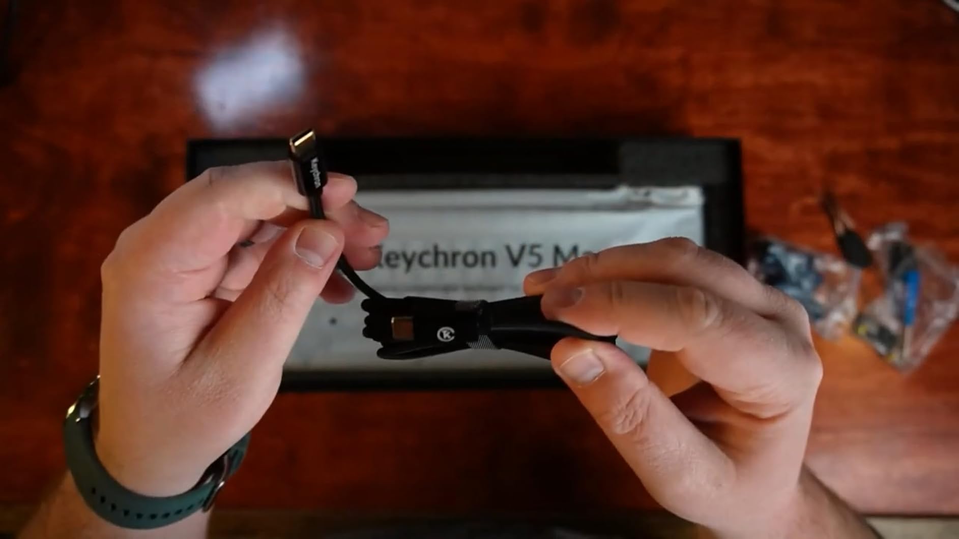 Keychron V5 Max Custom Wireless Mechanical Keyboard, 96% with Number Pad customer photo 1