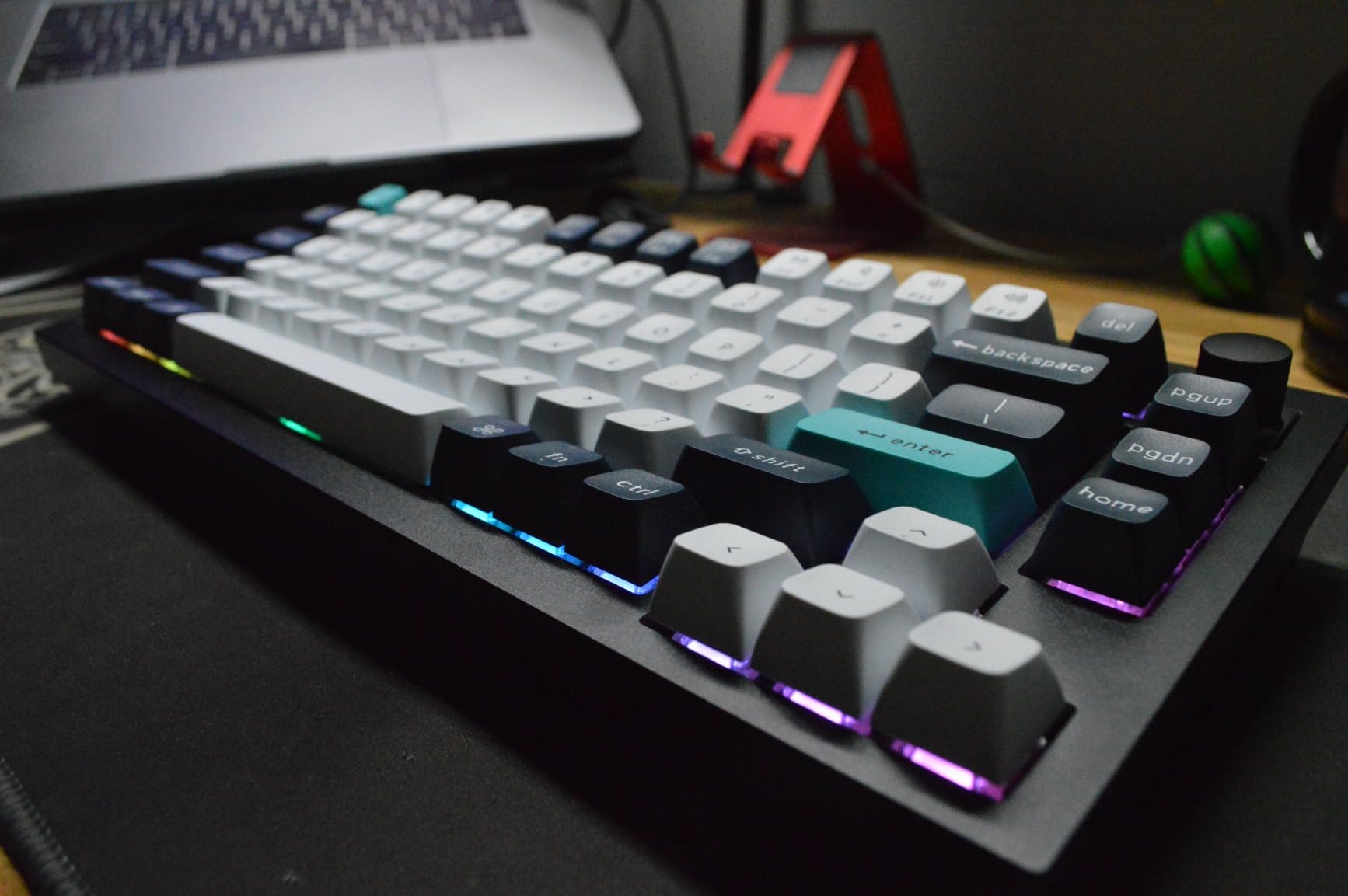 Keychron Q1 Max RGB QMK/VIA Custom Mechanical Keyboard (Banana Switch) customer photo 1