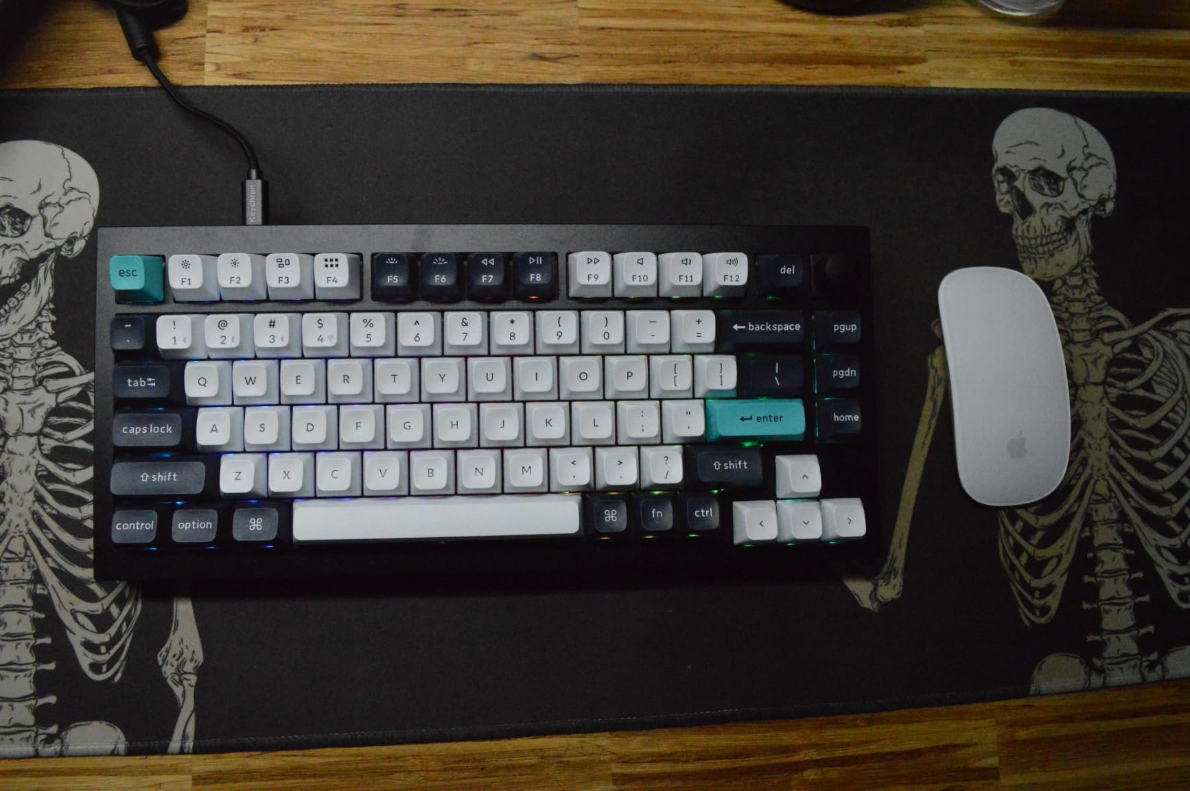 Keychron Q1 Max RGB QMK/VIA Custom Mechanical Keyboard (Banana Switch) customer photo 2