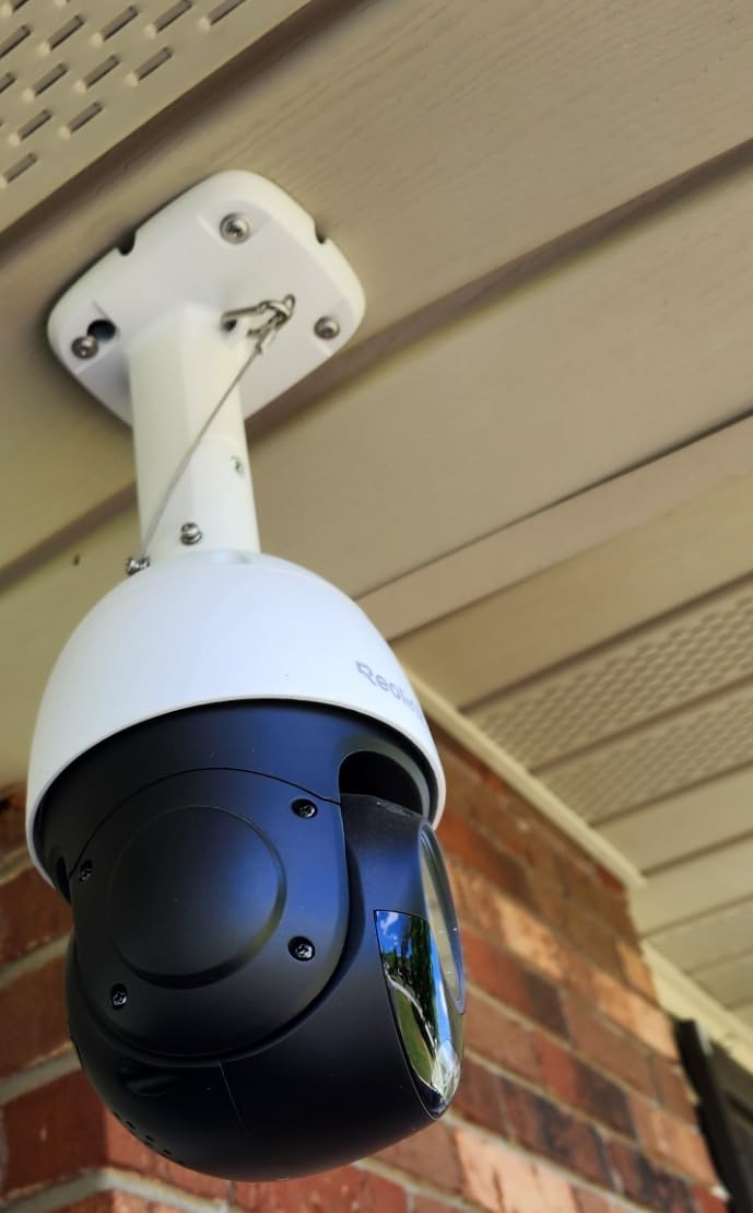 REOLINK RLC-823S1 4K PoE PTZ Camera, 5X Optical Zoom for Outdoor Security | Auto Tracking, 360° Pan & 90° Tilt, 3D Zoom, Smart Detection, Color Night Vision, 24/7 Recording, Up to 512GB microSD Card customer photo 1