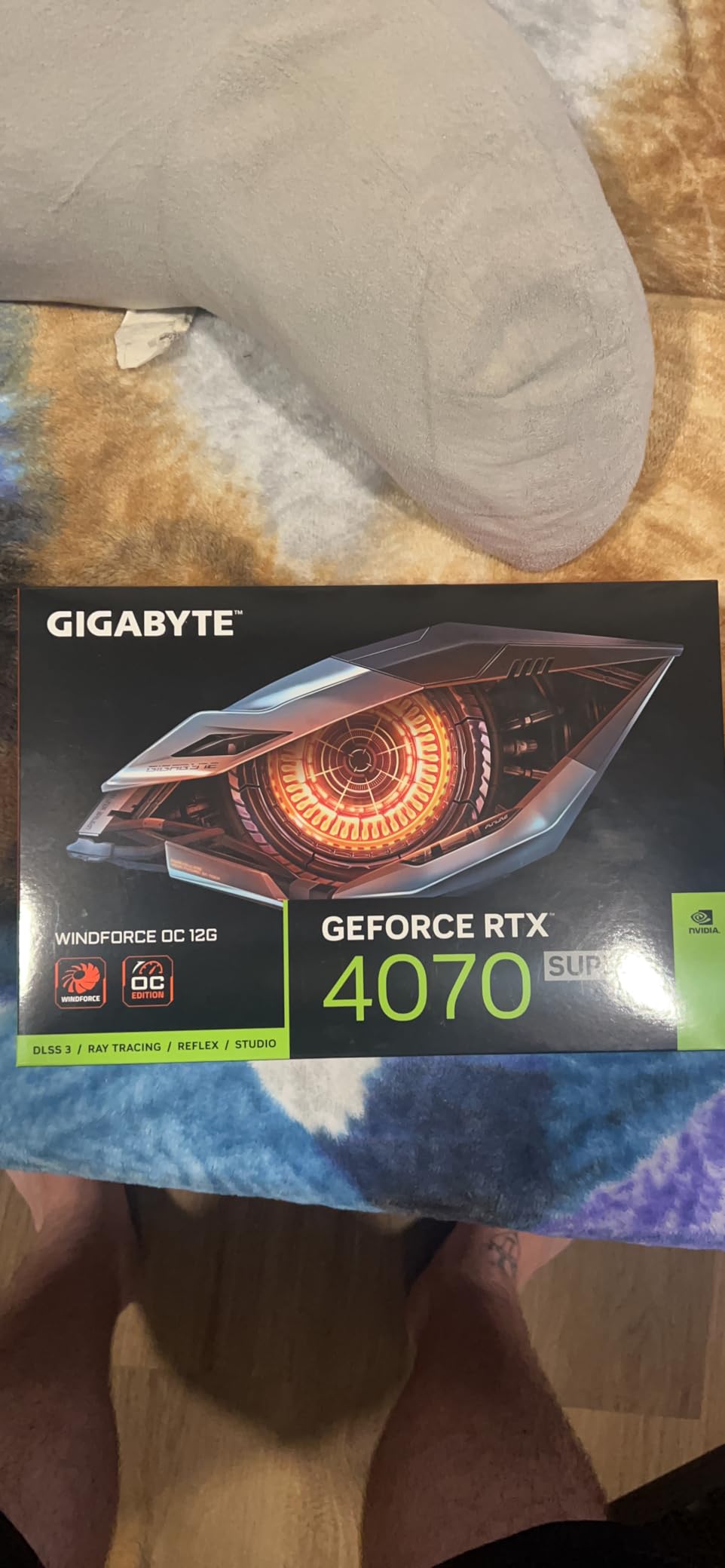 GIGABYTE GeForce RTX 4070 Super WINDFORCE OC 12G Graphics Card customer photo 2