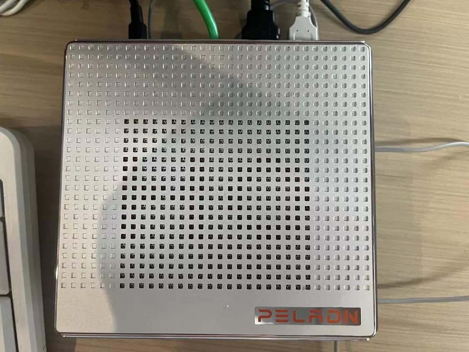 PELADN Mini PC AMD Ryzen 5 7640HS, 16GB DDR5 1TB PCIe 3.0 SSD, Quad 4K Display, USB4, WiFi 6, Dual LAN, Mini Computer for 1080p Gaming, Home Office, Coding, Plex Server, OpenClaw customer photo 1