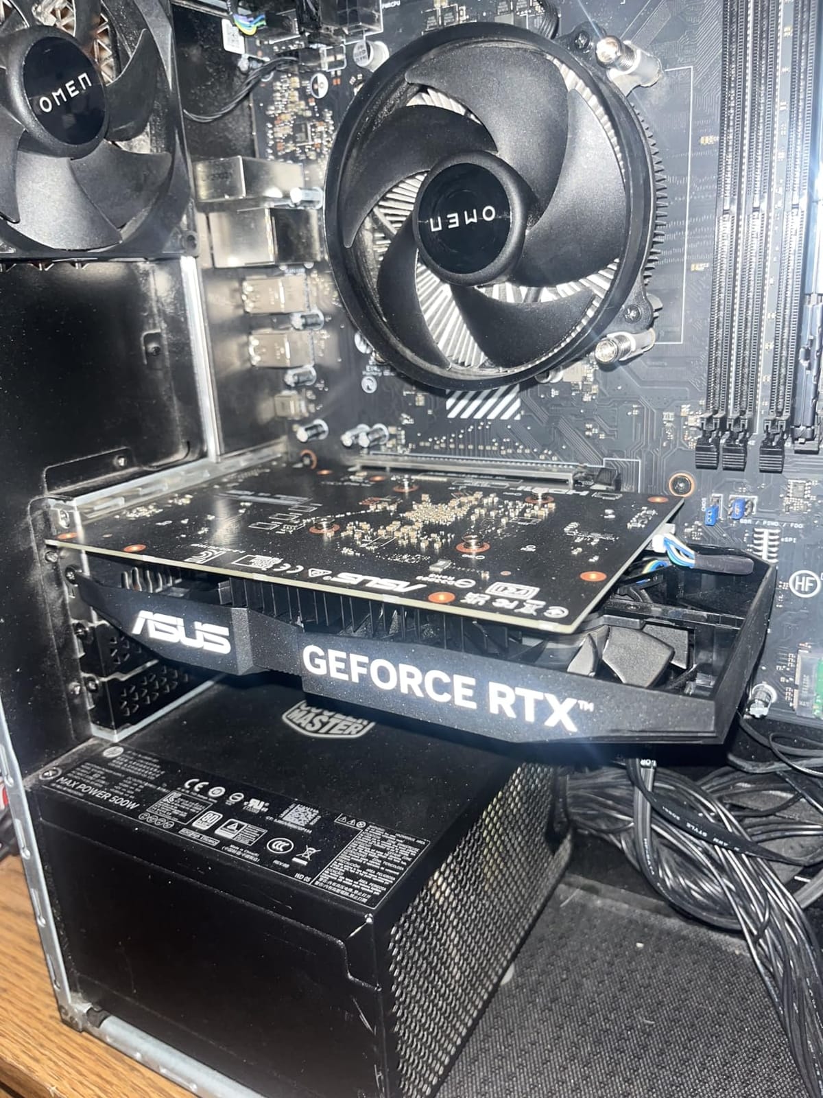 ASUS Dual NVIDIA GeForce RTX 3050 6GB GDDR6 OC Edition Gaming Graphics Card - PCIe 4.0, HDMI 2.1, DisplayPort 1.4a, 2-Slot Design, Axial-tech Fan Design, Steel Bracket, 3 Year Warranty customer photo 1