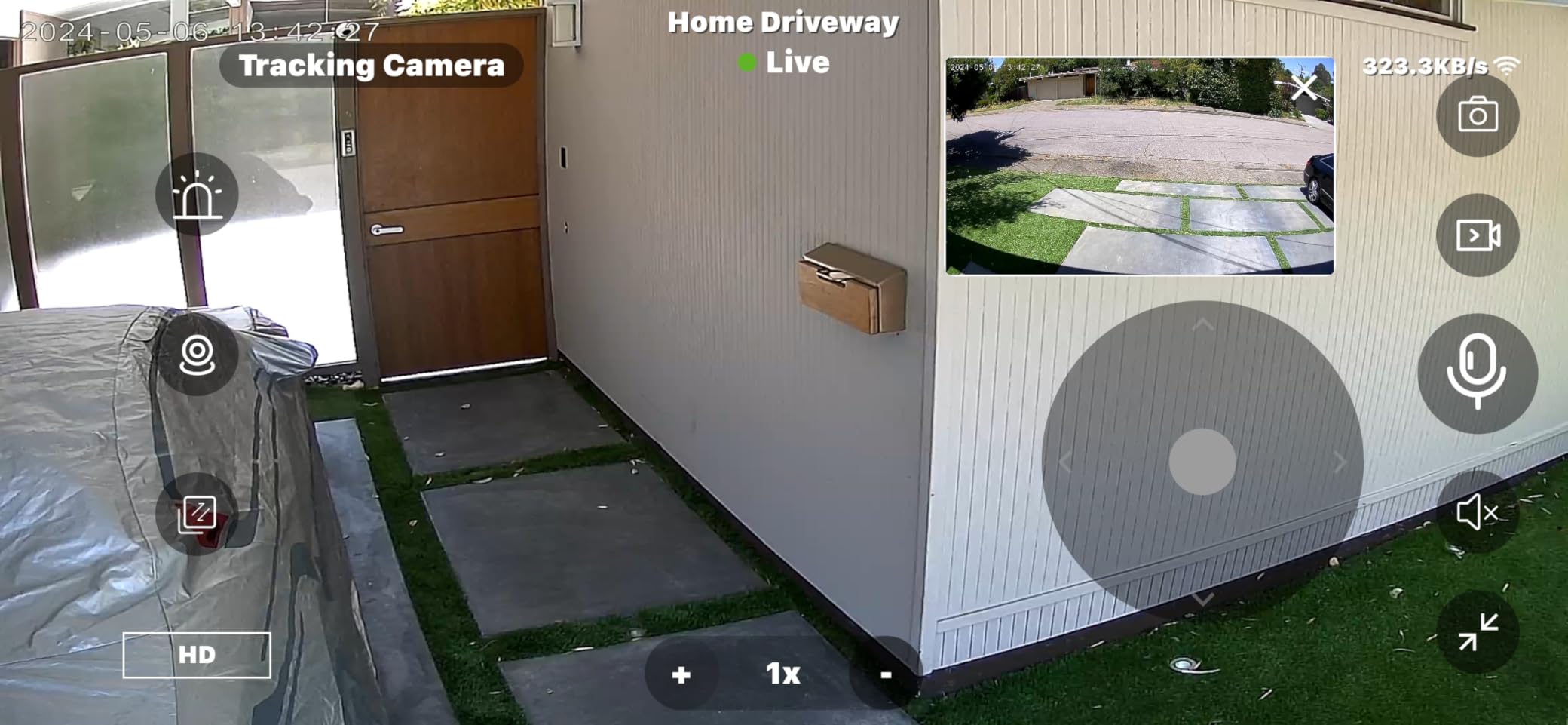 EVERSECU Dual Lens Linkage 6MP WiFi PTZ Security Camera Outdoor, 360° View, Auto Tracking, Motion Detection, Color Night Vision, 2-Way Audio, Compatible with Alexa customer photo 2