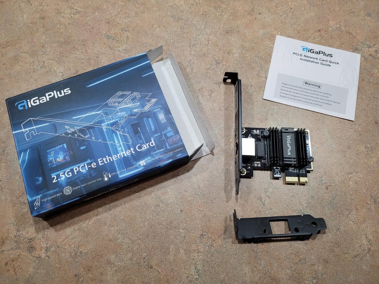 10Gbe PCI-e Network Card, AQC113 Controller, 10G Base-T RJ45 Port NIC Card, GiGaPlus 100/1000/2500/10000Mbps Ethernet Card, 10Gb Ethernet Adapter Support Windows10/11/Windows Server/Linux customer photo 1