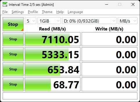 SABRENT Rocket 5 2TB Advanced Performance Internal M.2 PCIe GEN 5 14GB/s X4 NVMe SSD (SB-RKT5-2TB) customer photo 1