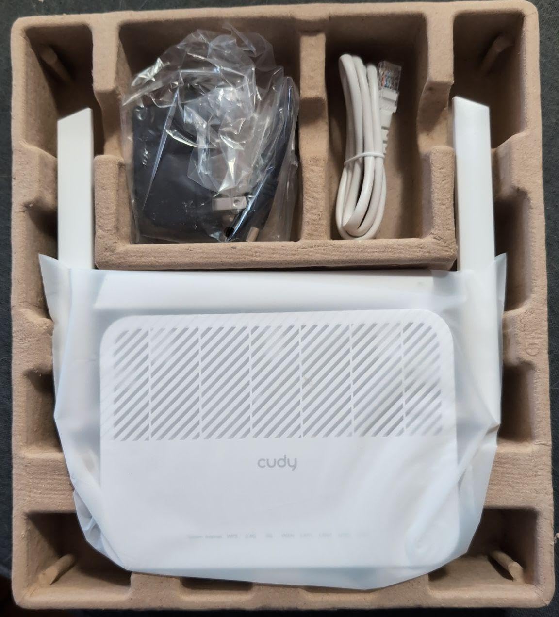 Cudy AX3000 2.5G Dual-Band Wi-Fi 6 Router, 4X GbE, 160MHz, OpenWRT, WR3000H customer photo 2