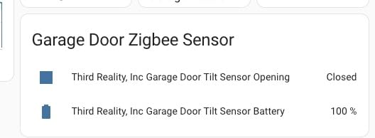 THIRDREALITY Zigbee Smart Garage Door Tilt Sensor, Adjustable Sensitivity Levels, 2-Year Battery Life, Zigbee Hub Required customer photo 2