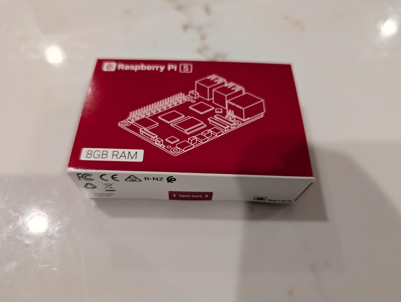 RasTech Raspberry Pi 5 8GB Kit 64GB Edition with Active Cooler, 27W GaN 5.1V5A USB-C Power Supply, Pi5 8GB Board, 64GB Card Readers Kit, Pi 5 Case, Dual 4K Micro HD Out Cables and User Manual customer photo 1