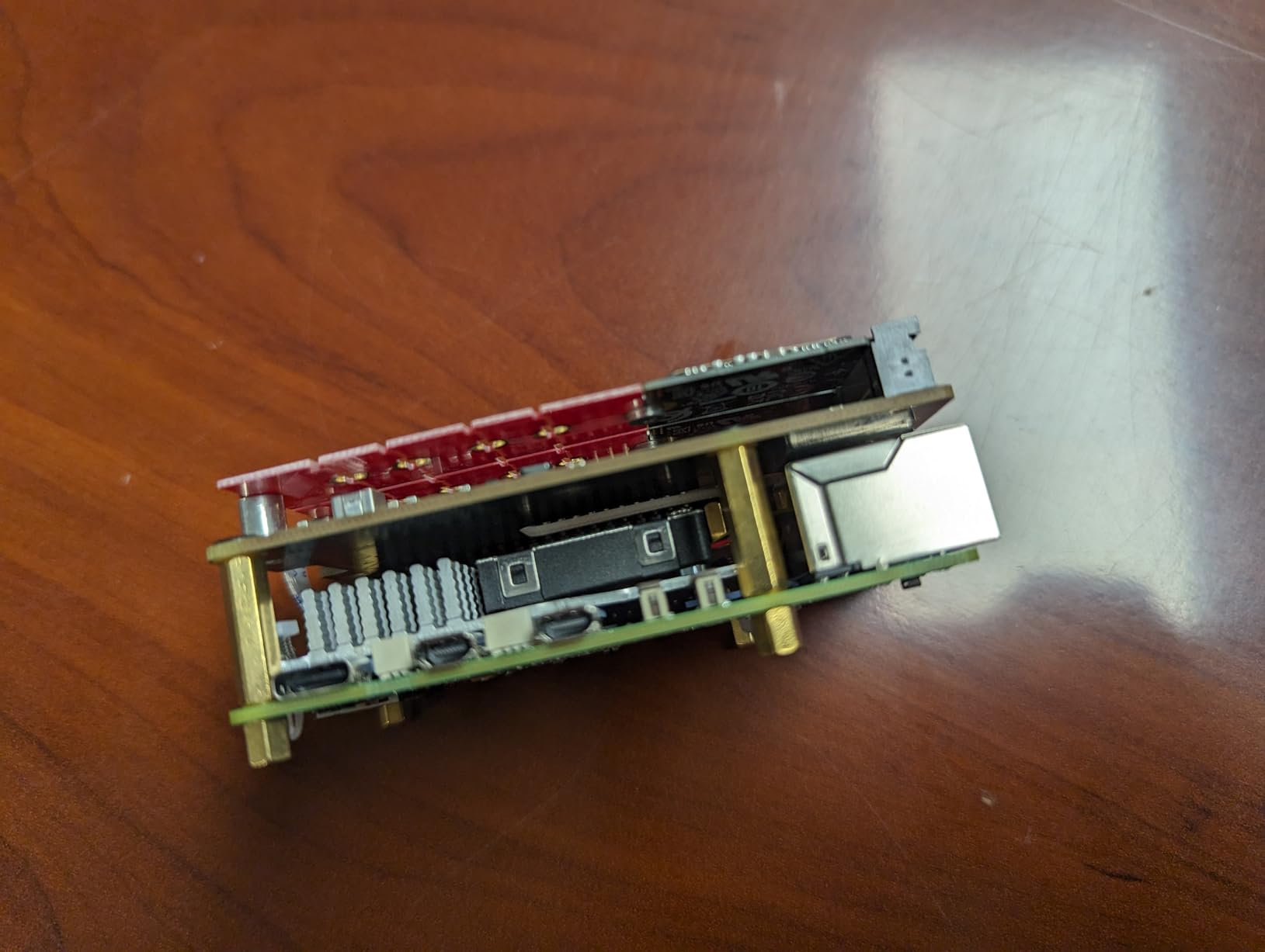 Geekworm X1004 PCIe to Dual M.2 HAT NVMe 2280 SSD Board for Raspberry Pi 5 customer photo 1