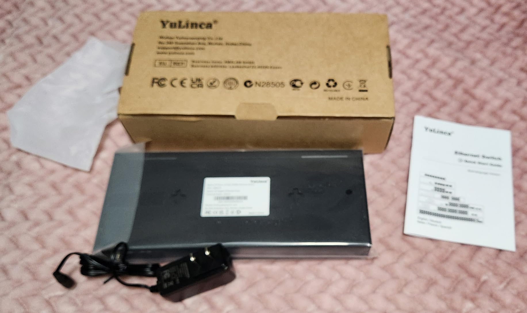 8 Port 2.5G Managed Switch, 8 x 2.5Gbps Base-T Ports and 10G SFP+ Slot, Support LACP/QOS/VLAN/IGMP, Mini Metal Fanless 2.5Gb YuLinca Easy Web Switch customer photo 1