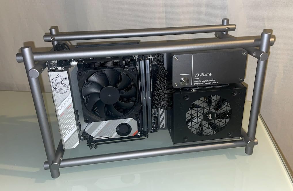CORSAIR SF750 (2024) Small ATX 3.1 PCIe 5.1 750W Power Supply - Black | Low-Noise, Fully Modular, 80 PLUS Platinum, Zero RPM Mode, SFX-to-ATX Bracket Included, NA customer photo 2