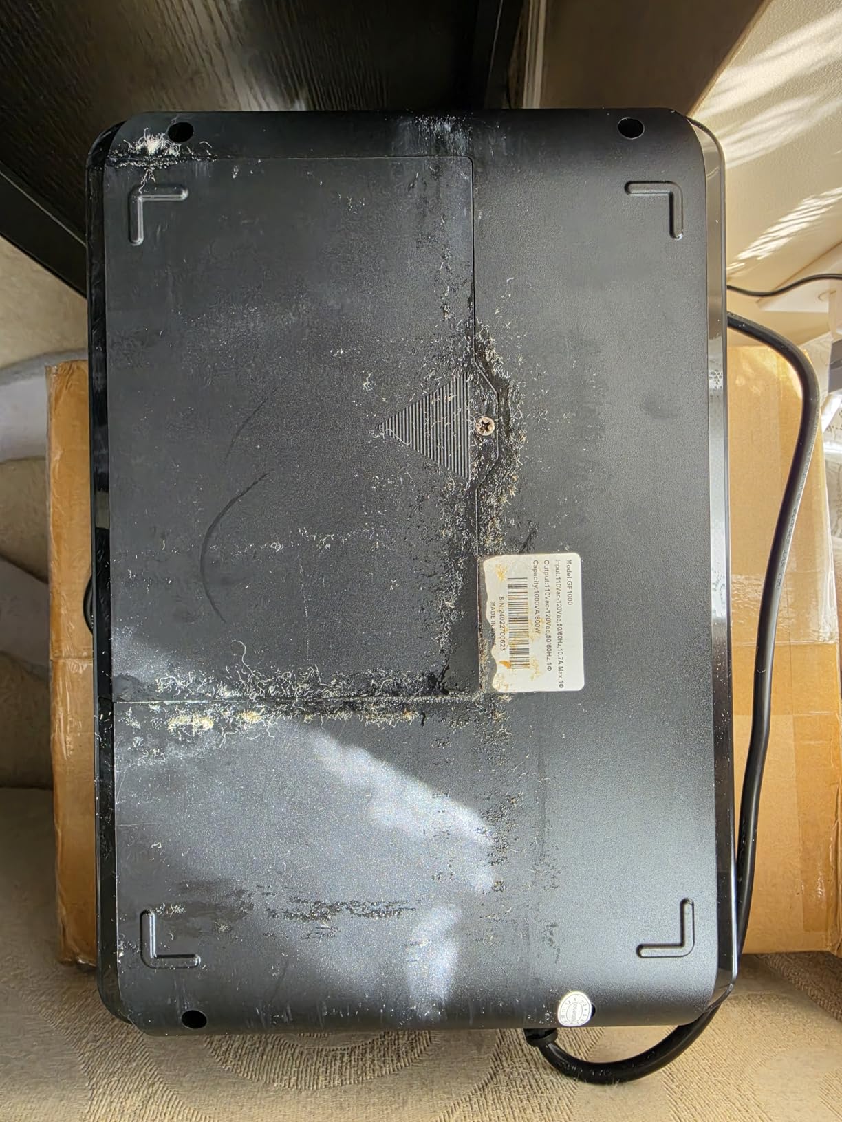 Gitroso GF1000 1000VA/500W Offline UPS LCD Battery Backup and Surge Protector customer photo 1