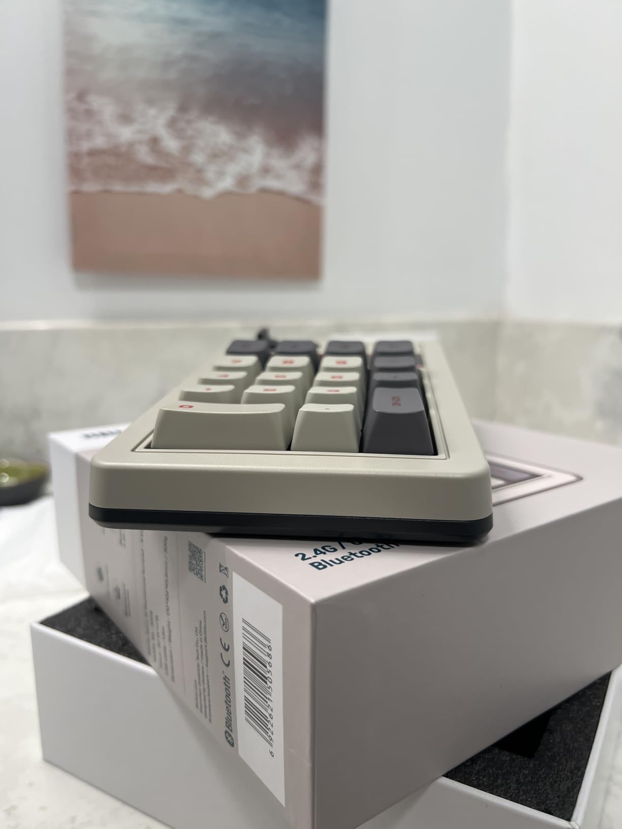 8BitDo Retro 18 Mechanical Numpad, Supports Calculator Mode, Bluetooth/2.4G/Wired Numpad for Windows and Android - N Edition customer photo 1