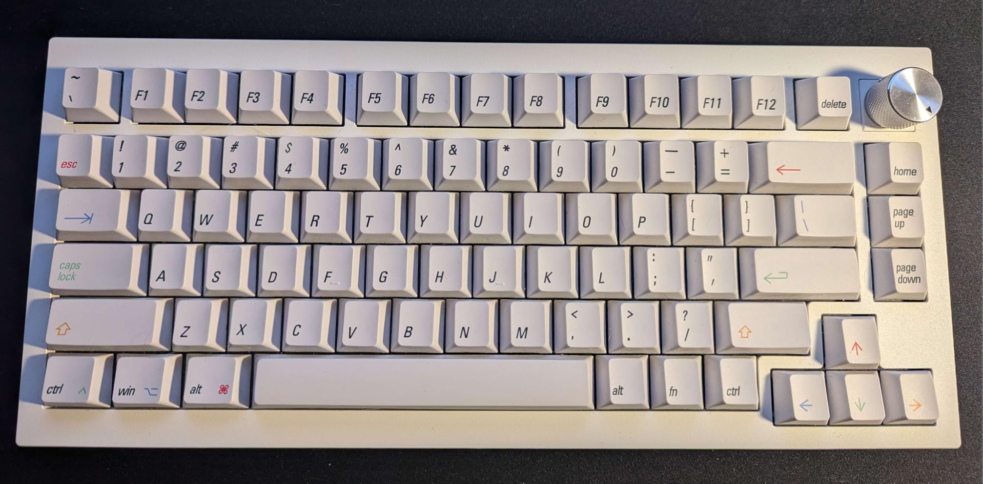 Keychron Q1 HE Wireless Custom Magnetic Keyboard, QMK Launcher | Rapid Trigger 2.4 GHz & Bluetooth 5.2 with Gateron Double-Rail Magnetic Switch for Mac Windows Linux (Hot-swappable) customer photo 1