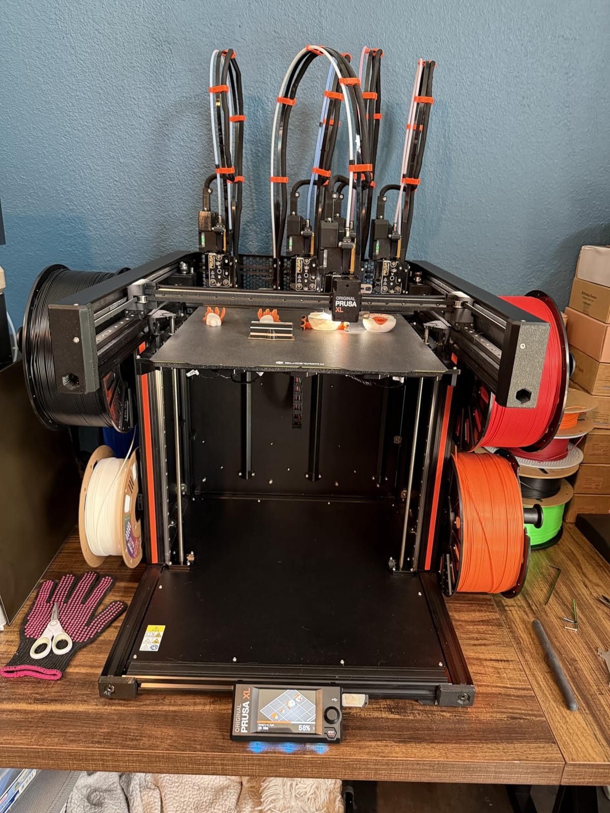 Original Prusa XL 5-Toolhead Multi-Material Large-Format CoreXY 3D Printer | Full-Color Professional Printing System, Industrial Prototyping, Advanced Multi-Tool Platform customer photo 1