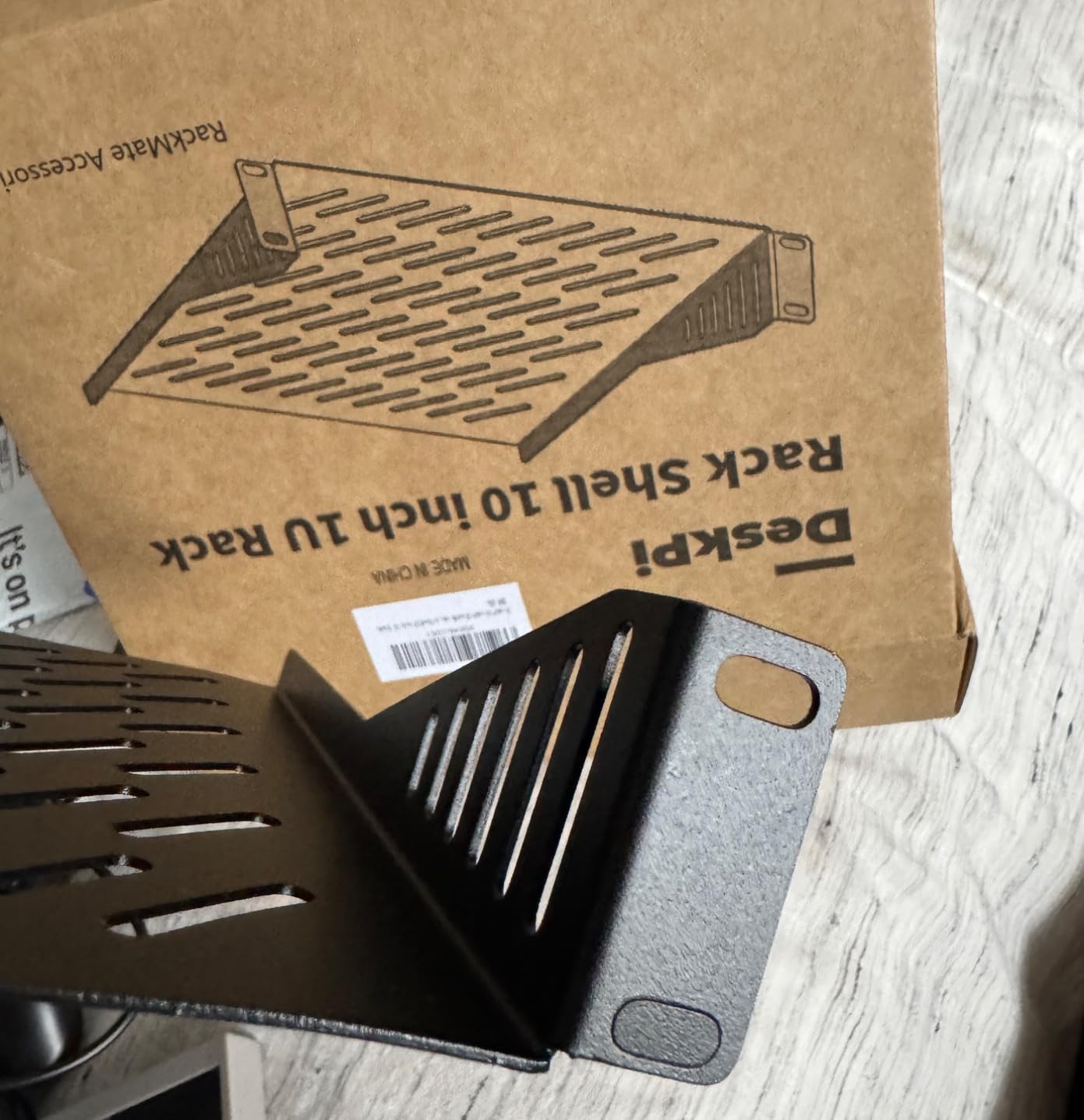 GeeekPi 1U Server Rack Shelf, 7.87