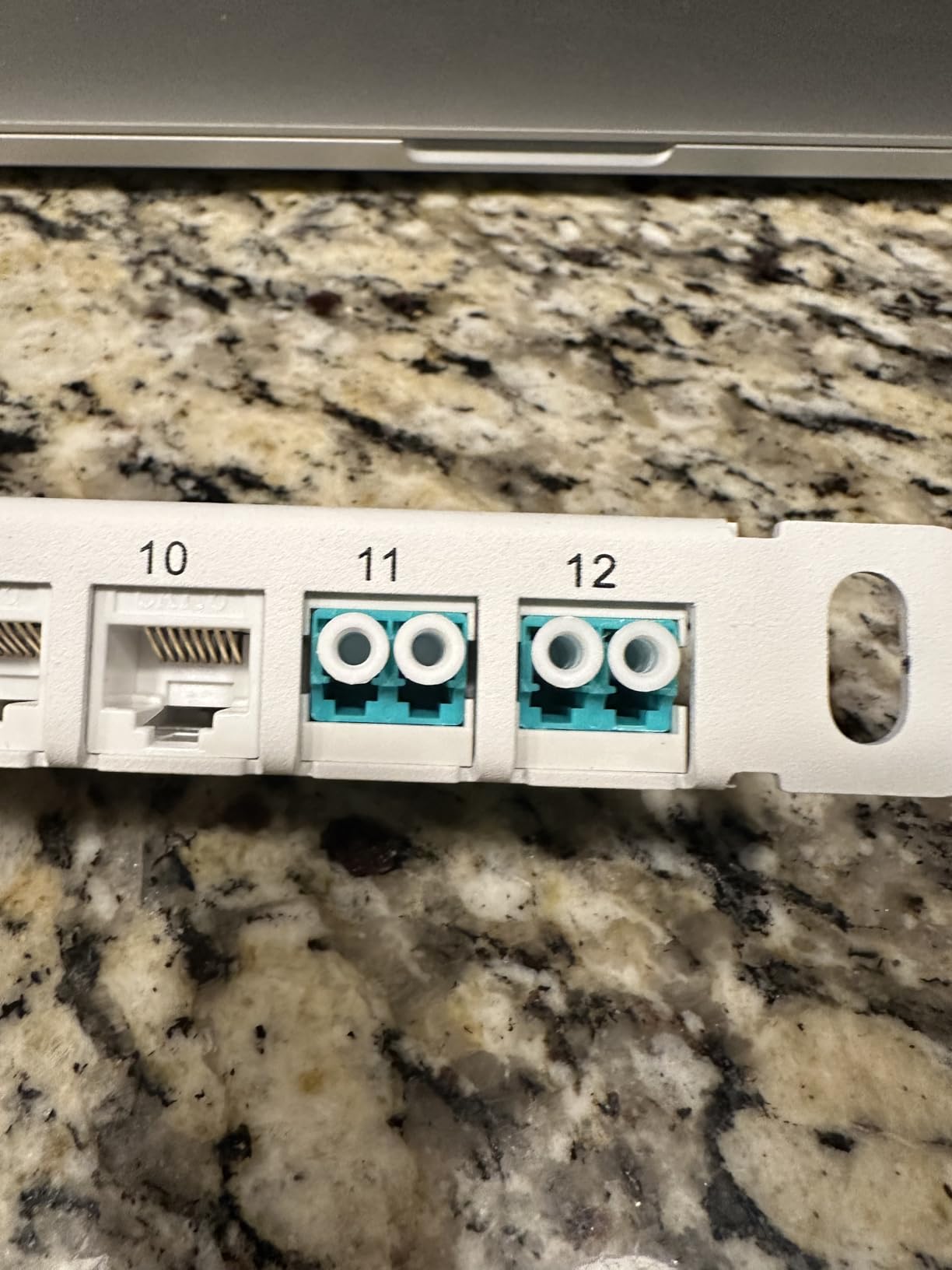 GeeekPi 12 Port Patch Panel, 10inch 0.5U CAT6 Network Patch Panel for DeskPi RackMate T1/T0/T2/T1 Plus/T0 Plus/TL1 and 10 Inch Server Rack/Network Cabinet customer photo 2