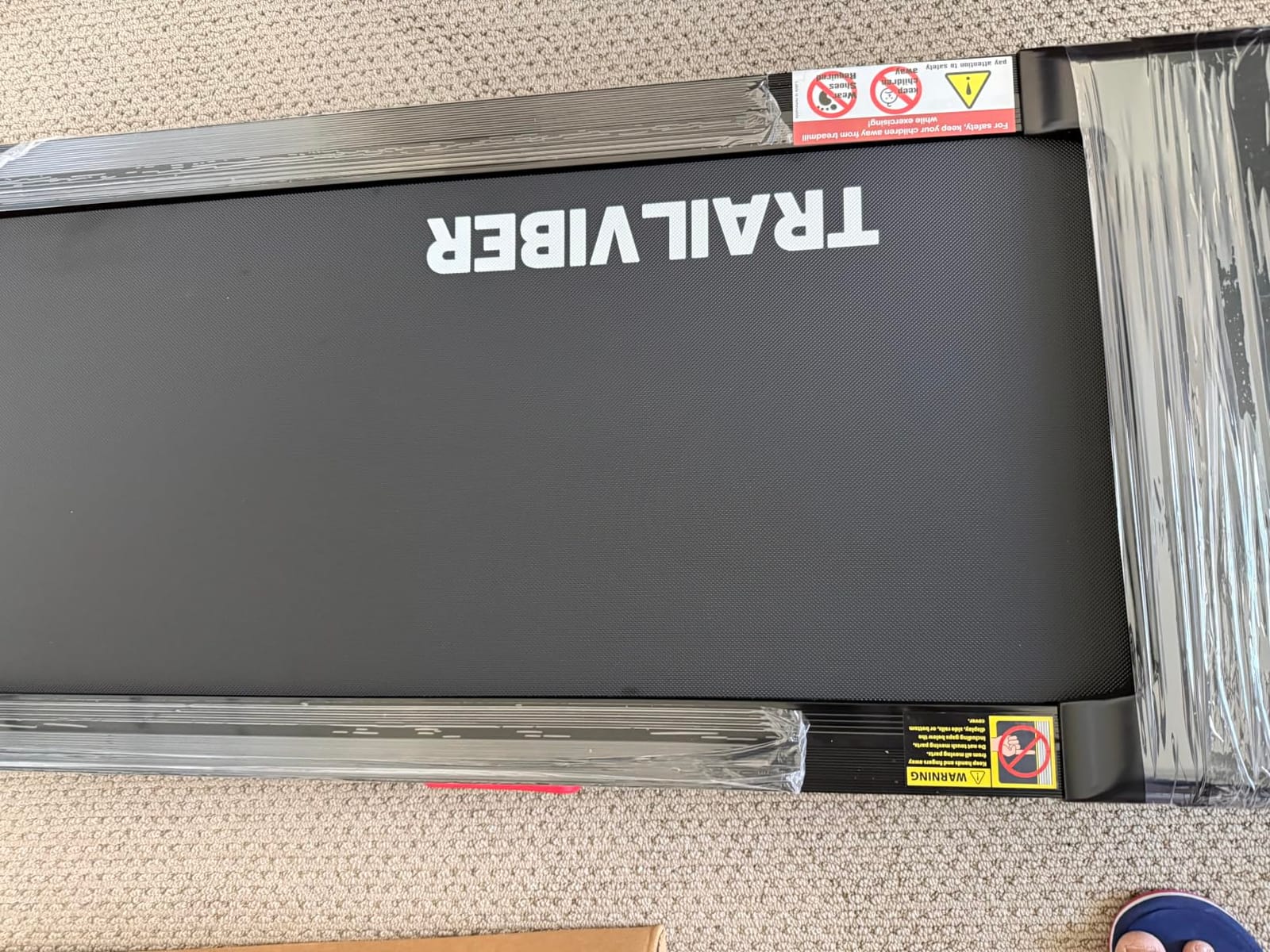 Walking Pad Treadmill 12% Auto Incline, Under Desk Treadmill | 450 lb capacity, 9-level auto incline to 12%, smart APP + Bluetooth speaker, compact treadmills for home, RGB Display. customer photo 2