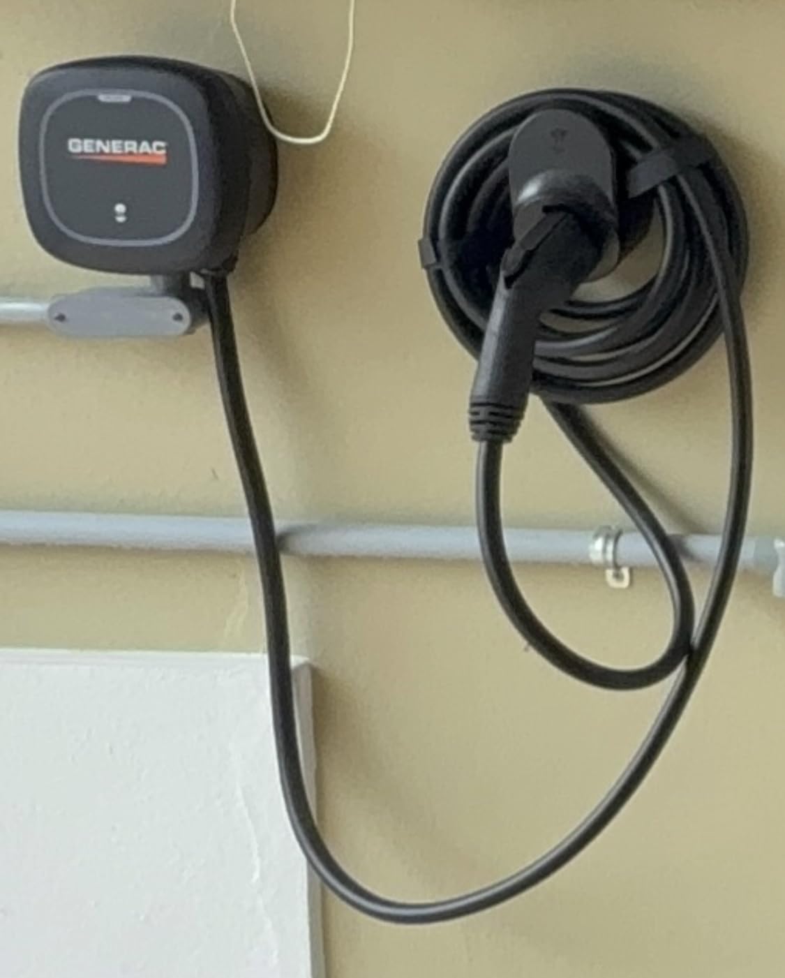 Generac Electric Vehicle (EV) Charger Level 2 Plus, 48 AMP - Quick Charge, Ultra Compact with 25 ft Cable - WiFi & Bluetooth App Management - Alexa & Google Home Compatible - Energy Star/UL Certified customer photo 2