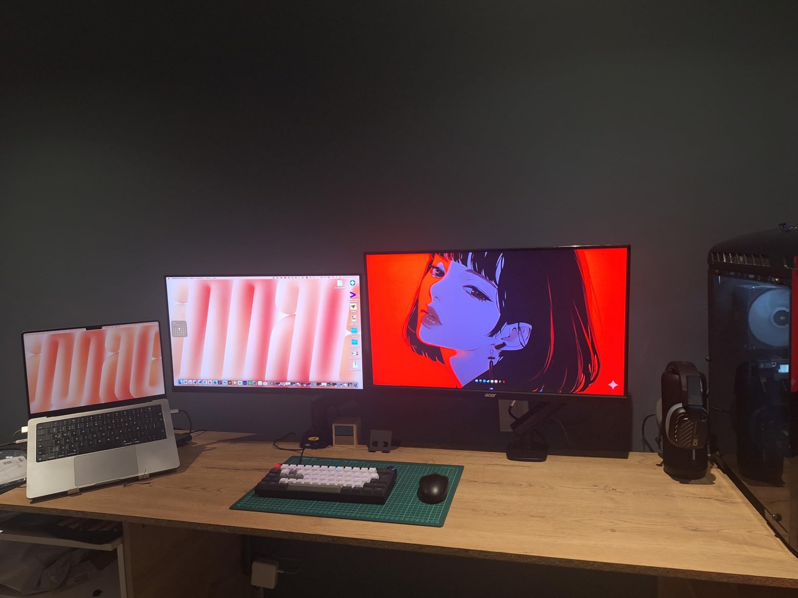 Acer Nitro 27in QHD 2560x1440 IPS 180Hz Gaming Monitor KG271U N3bmiipx | 0.5ms, AMD FreeSync, DCI-P3 95%, 2xHDMI, DisplayPort, Speaker, VESA Mountable, Bluelight Filter, Flickerless Technology customer photo 1